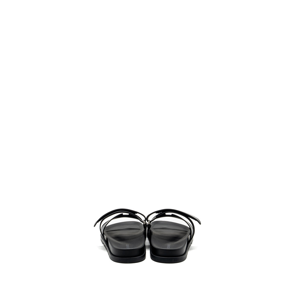 hermes-size-44-chypre-sandals-calfskin-black