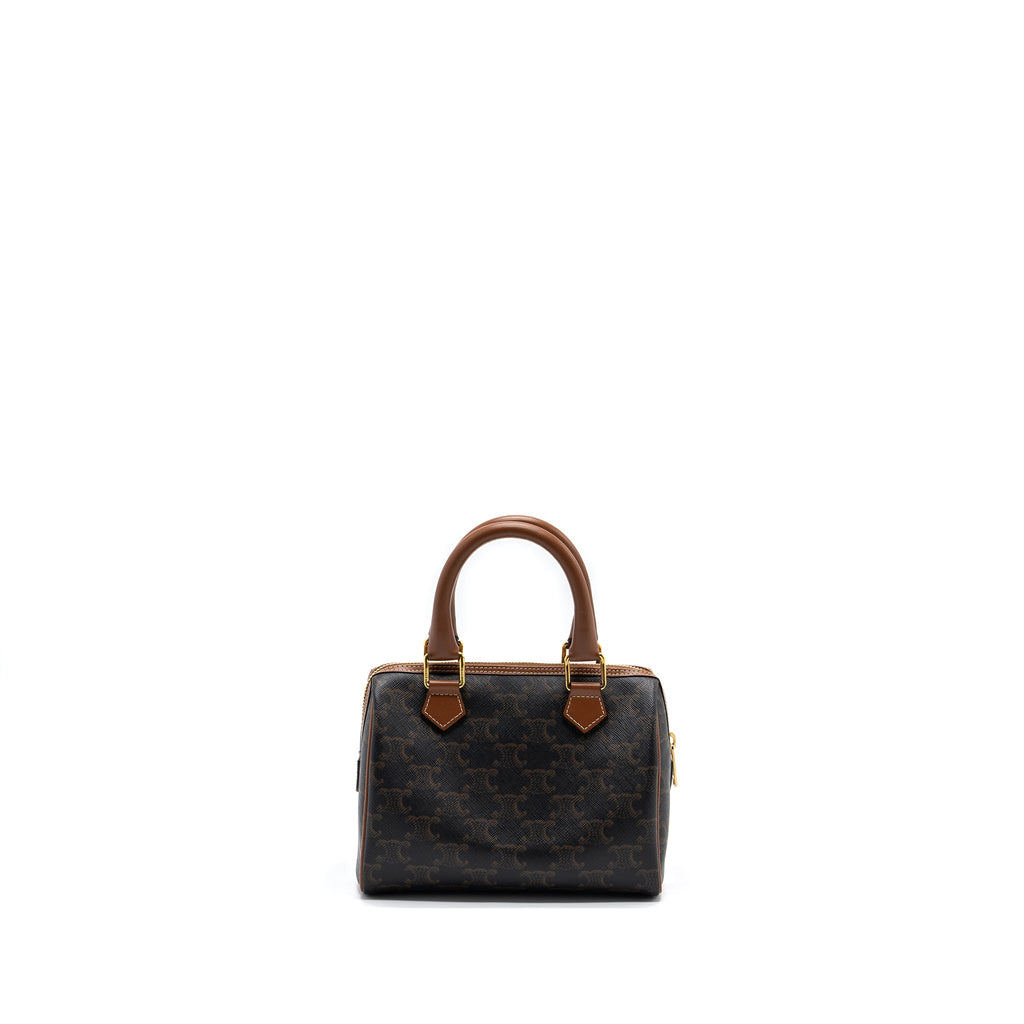celine-small-boston-bag-triomphe-canvas-calfskin-tan-ghw