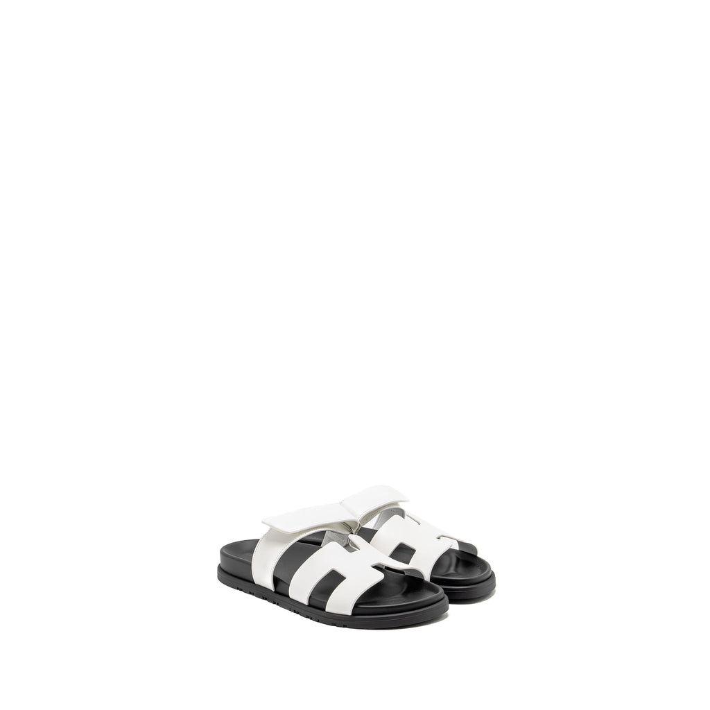 hermes-size-39-chypre-sandals-white-black-1