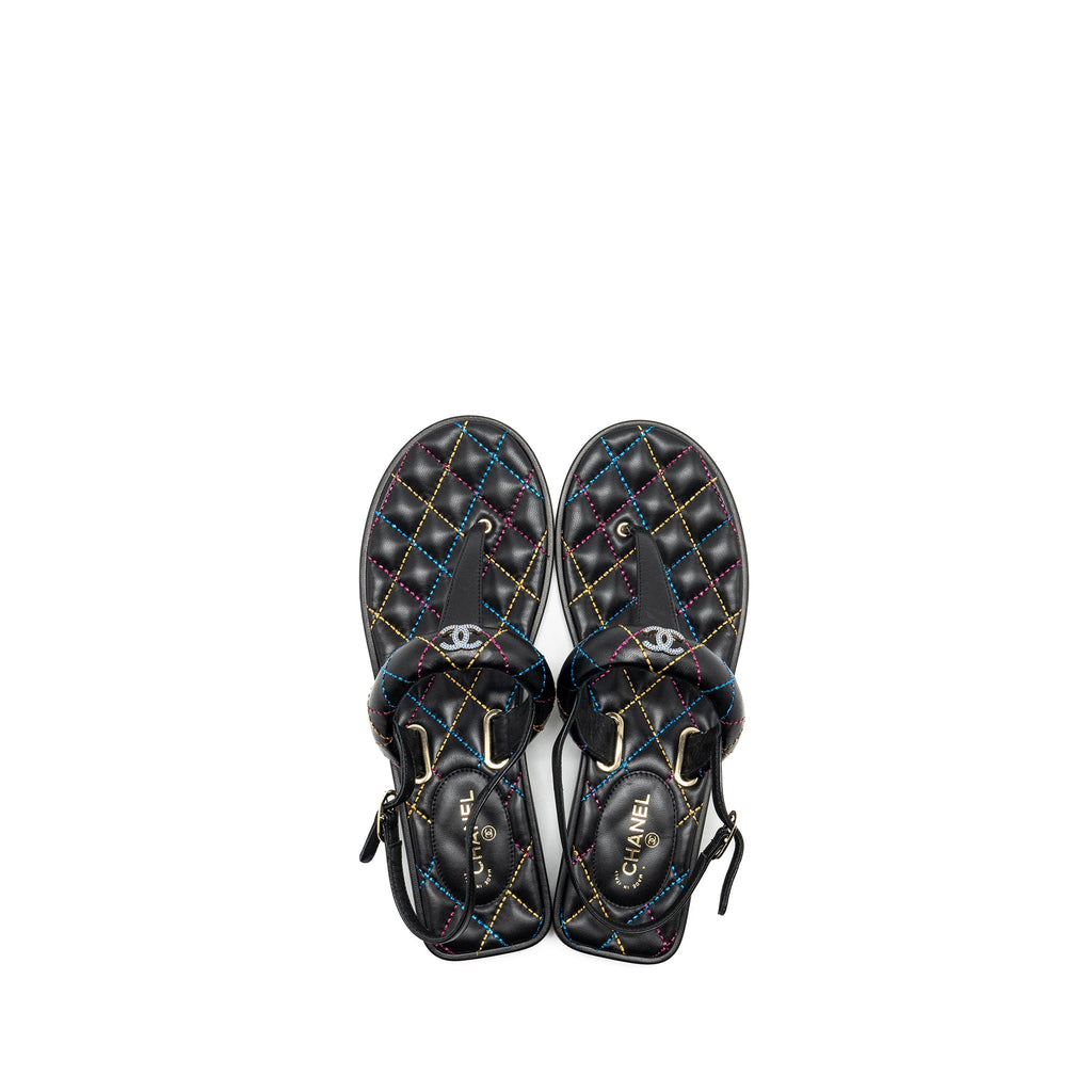 chanel-sandal-black
