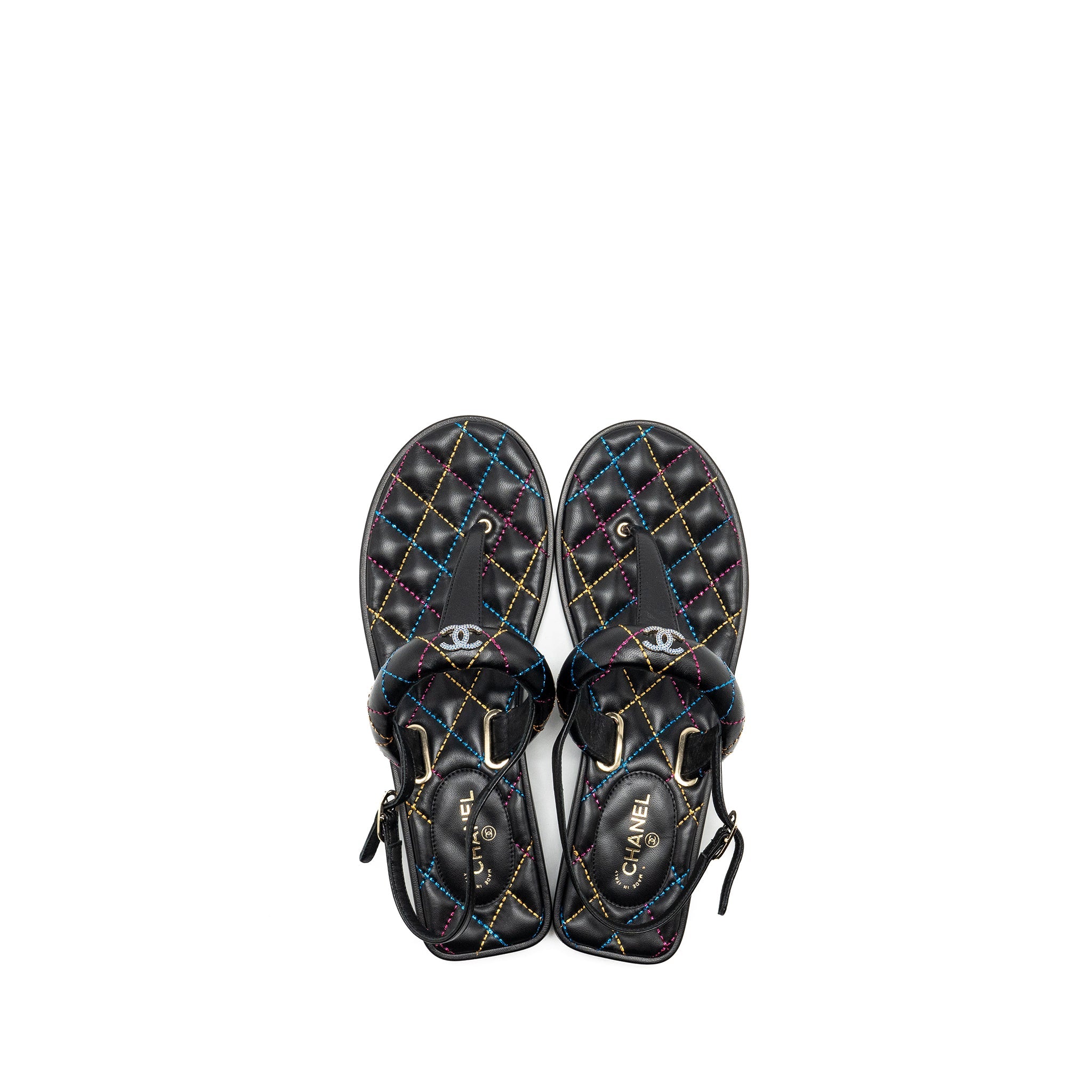 chanel-sandal-black