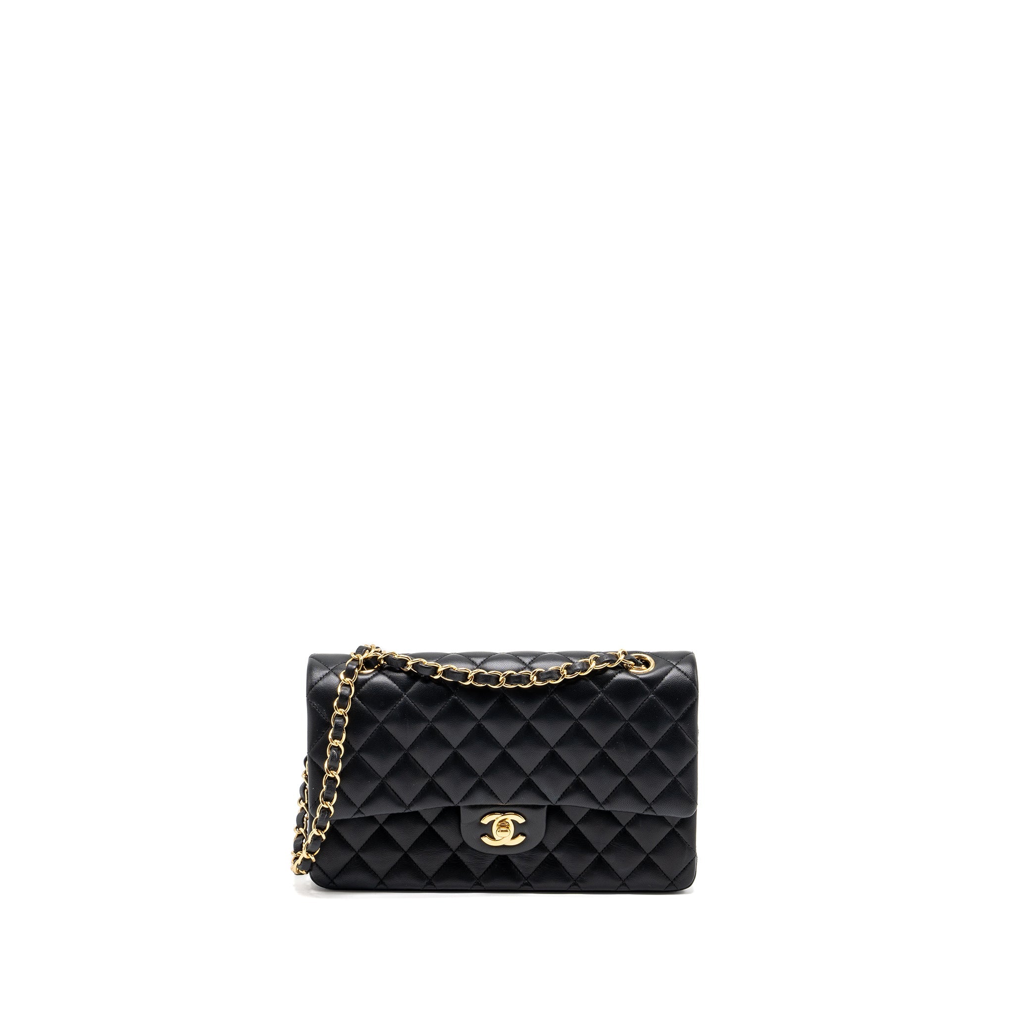 chanel-medium-classic-double-flap-bag-lambskin-black-ghw-5