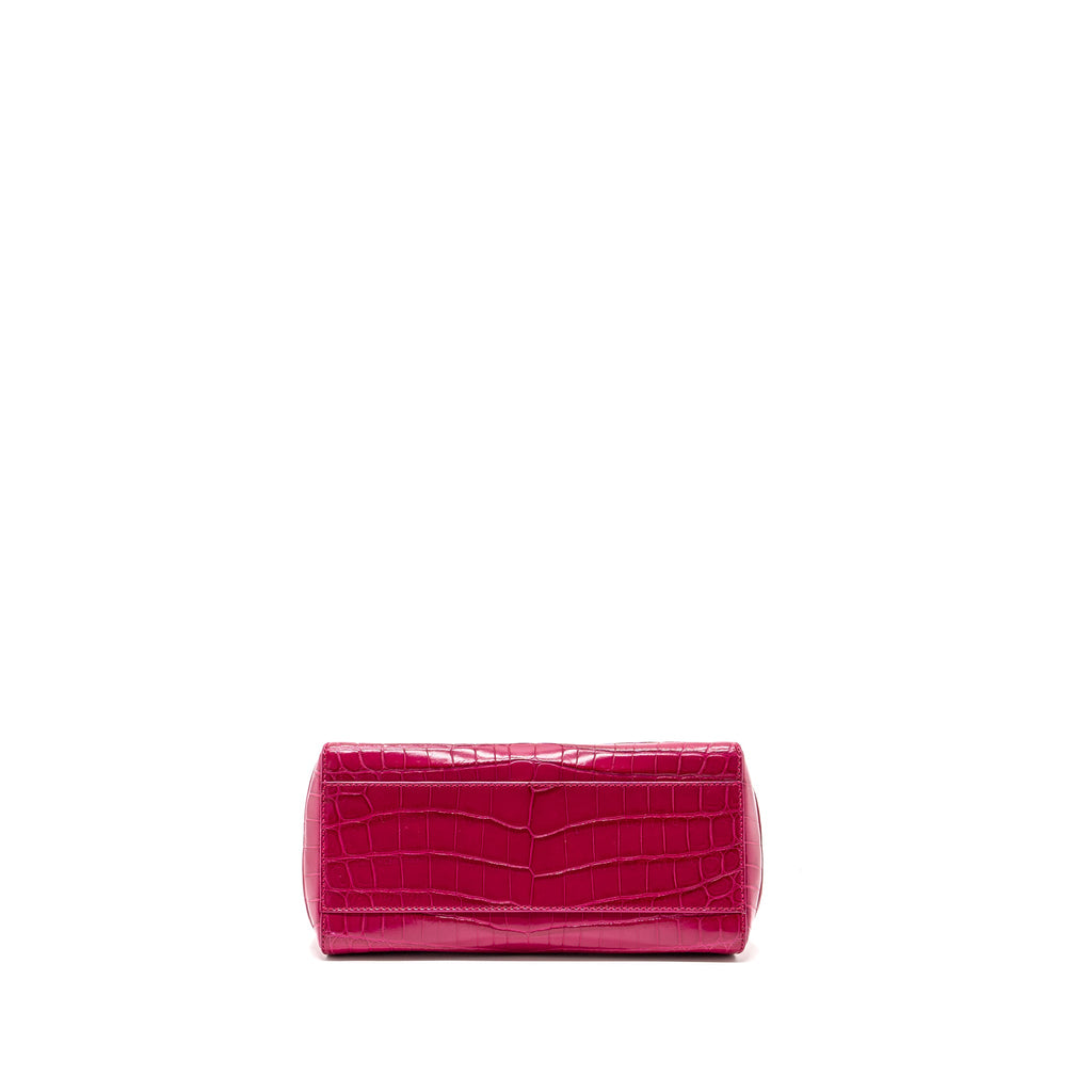 fendi-mini-peekaboo-bag-crocodile-leather-pink-ghw