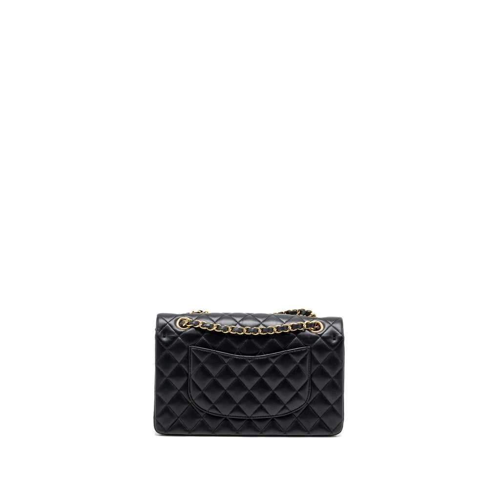 chanel-medium-classic-double-flap-bag-lambskin-black-ghw-5