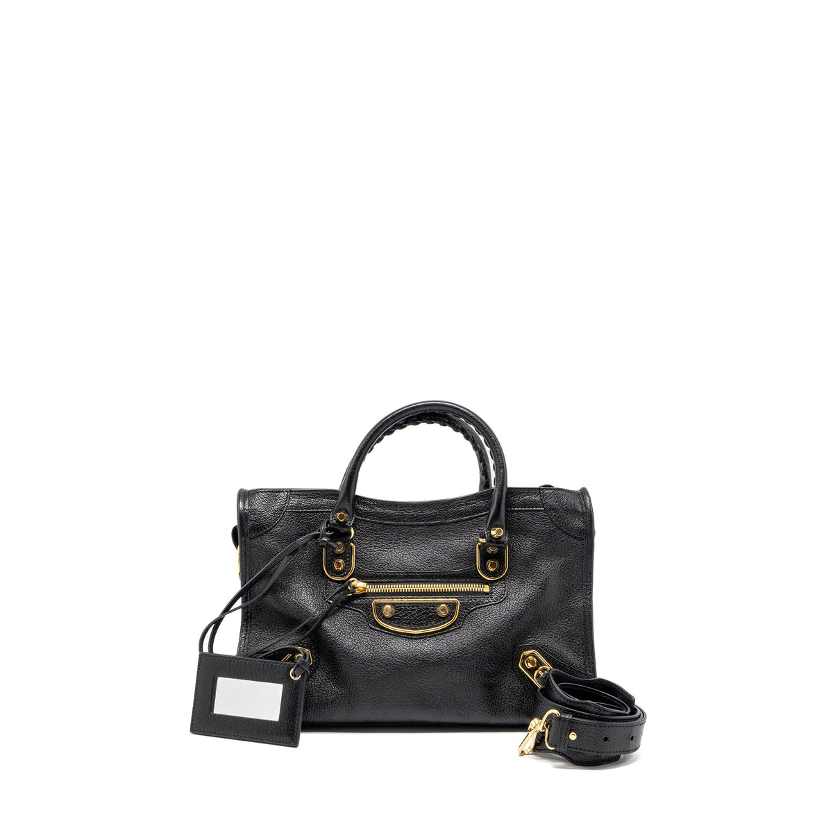 balenciaga-classic-city-bag-leather-black-ghw-1