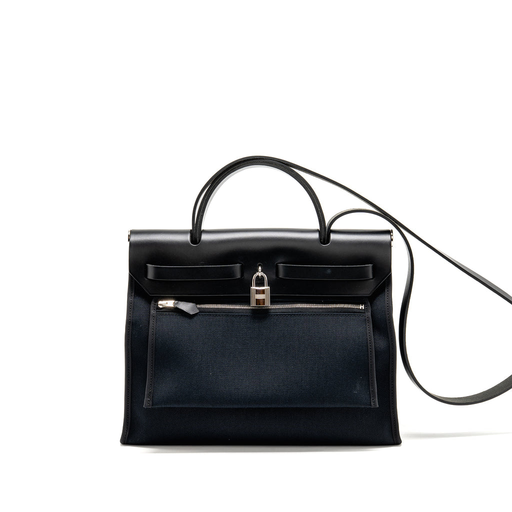 hermes-herbag-31-zip-bag-canvas-hunter-leather-black-shw-stamp-c