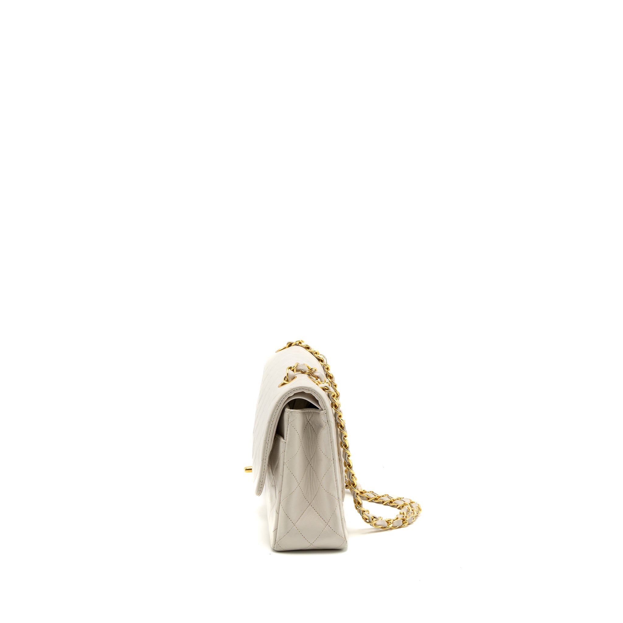 chanel-medium-classic-double-flap-bag-lambskin-white-ghw