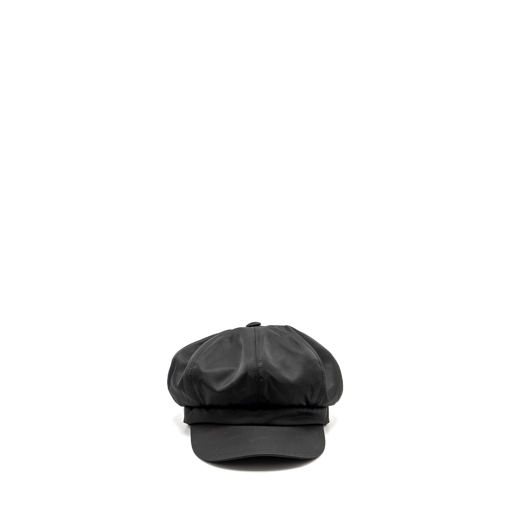 prada-size-m-re-nylon-newsboy-women-s-cap-black