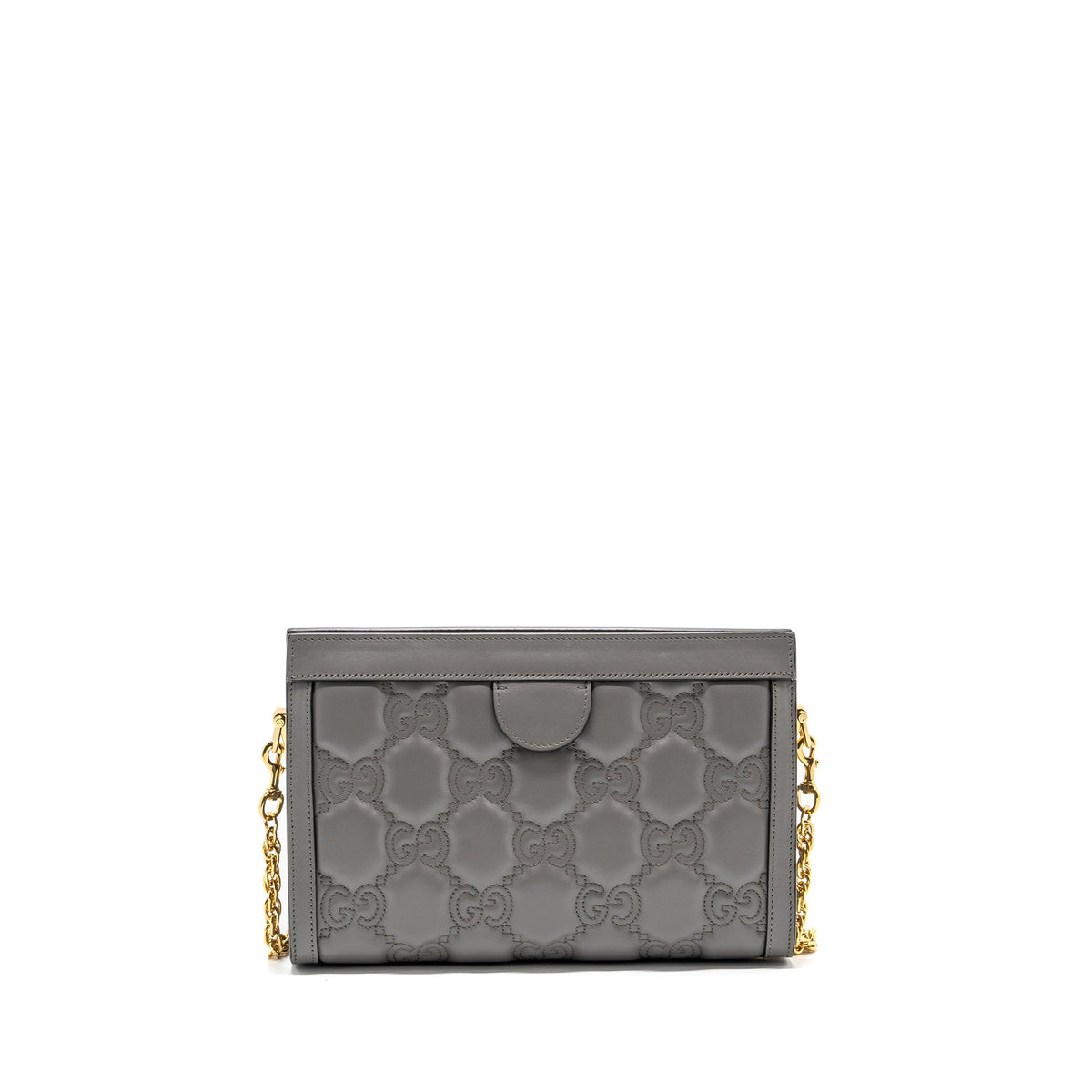 gucci-chain-crossbody-bag-calfskin-grey-lghw-copy