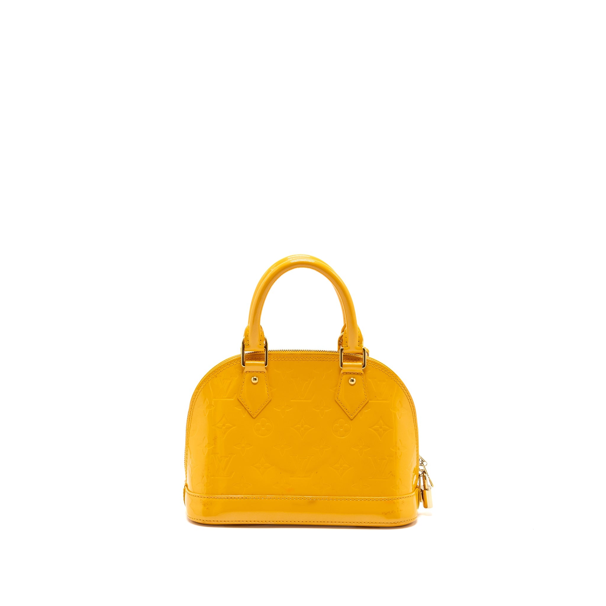 louis-vuitton-alma-bb-patent-leather-yellow-lghw