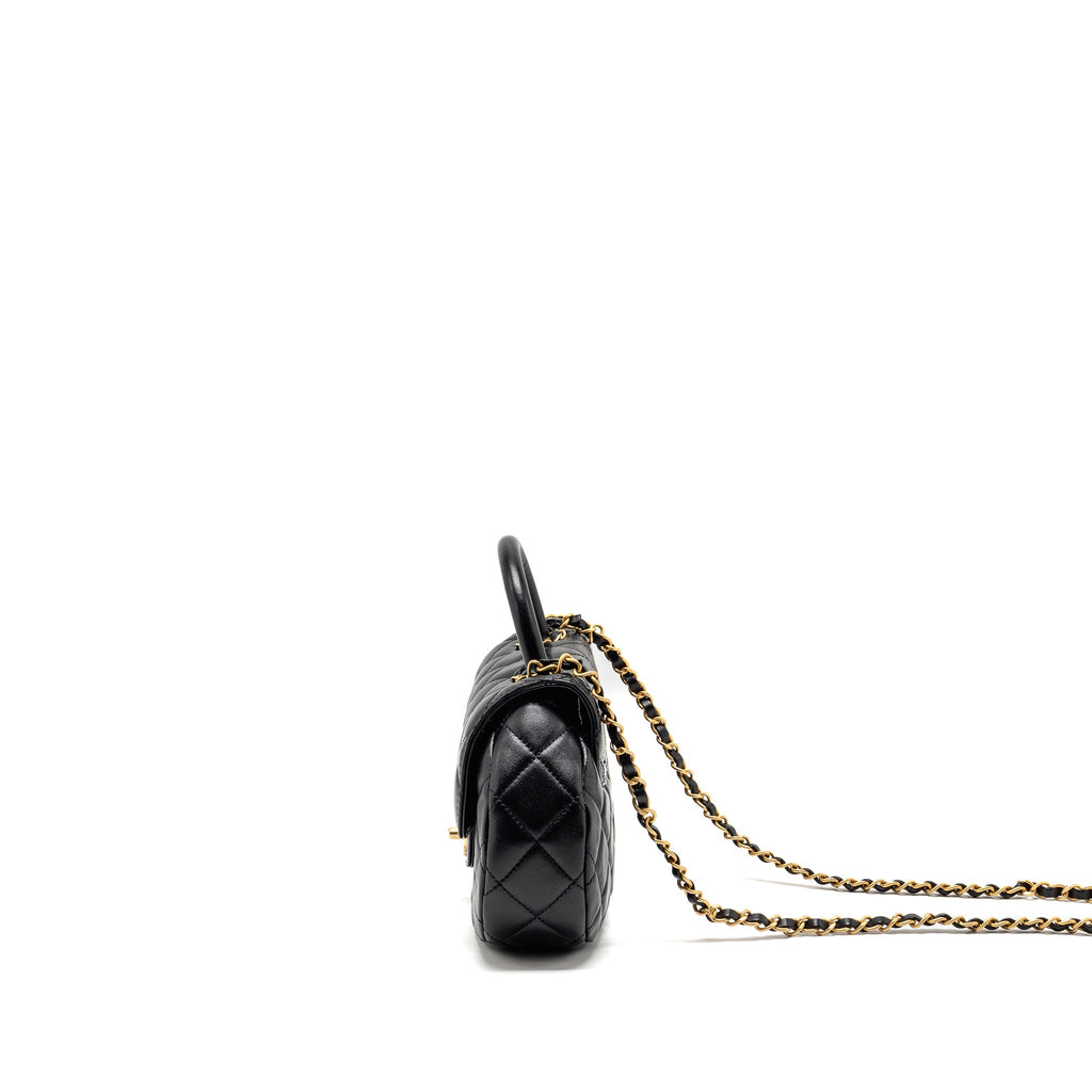 chanel-24c-top-handle-flap-bag-quilted-lambskin-black-ghwmicrochip