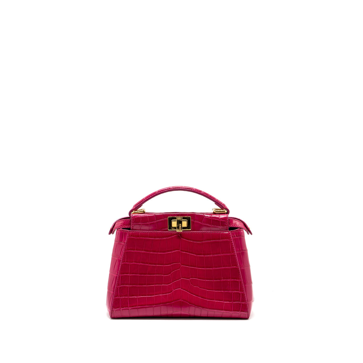 fendi-mini-peekaboo-bag-crocodile-leather-pink-ghw