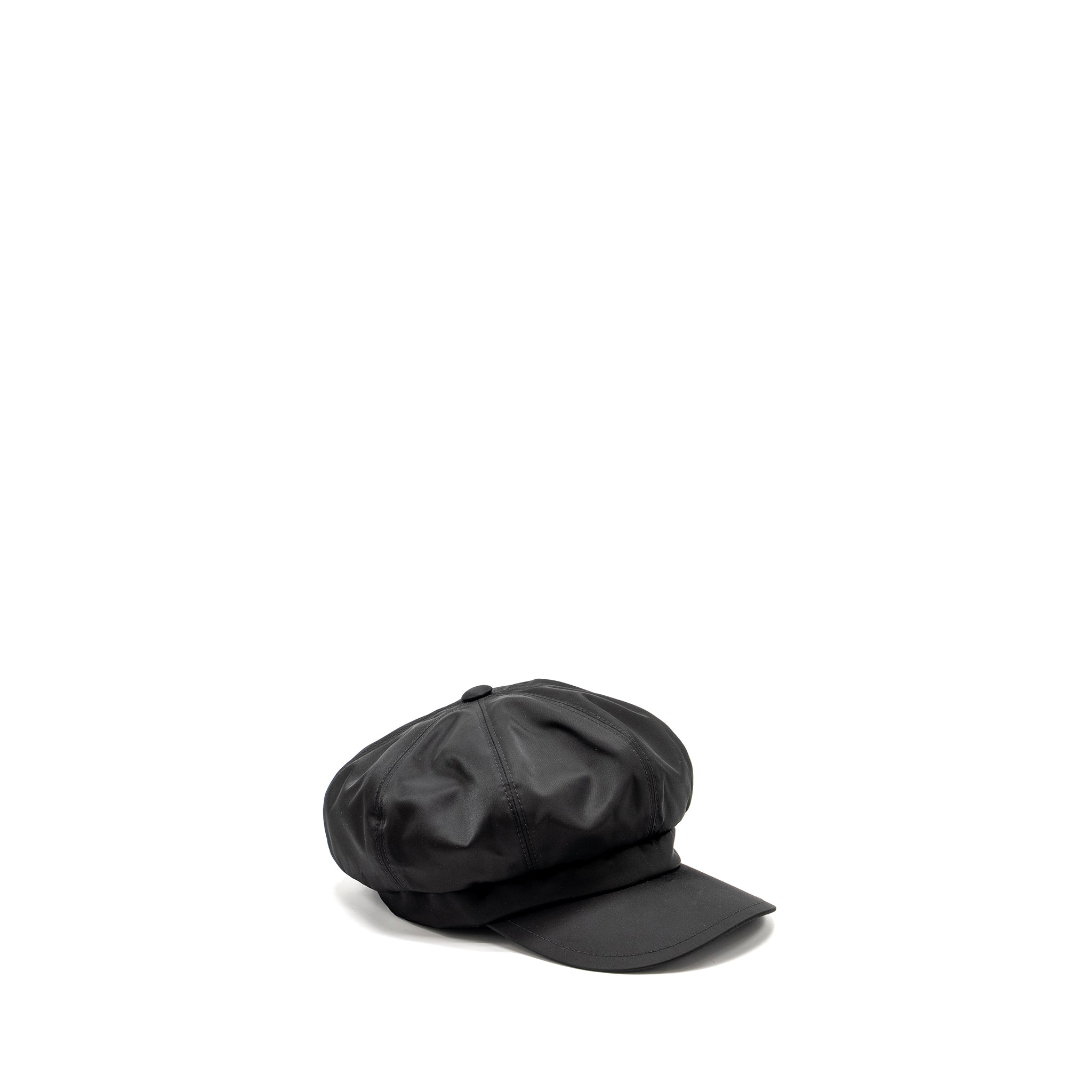 prada-size-m-re-nylon-newsboy-women-s-cap-black
