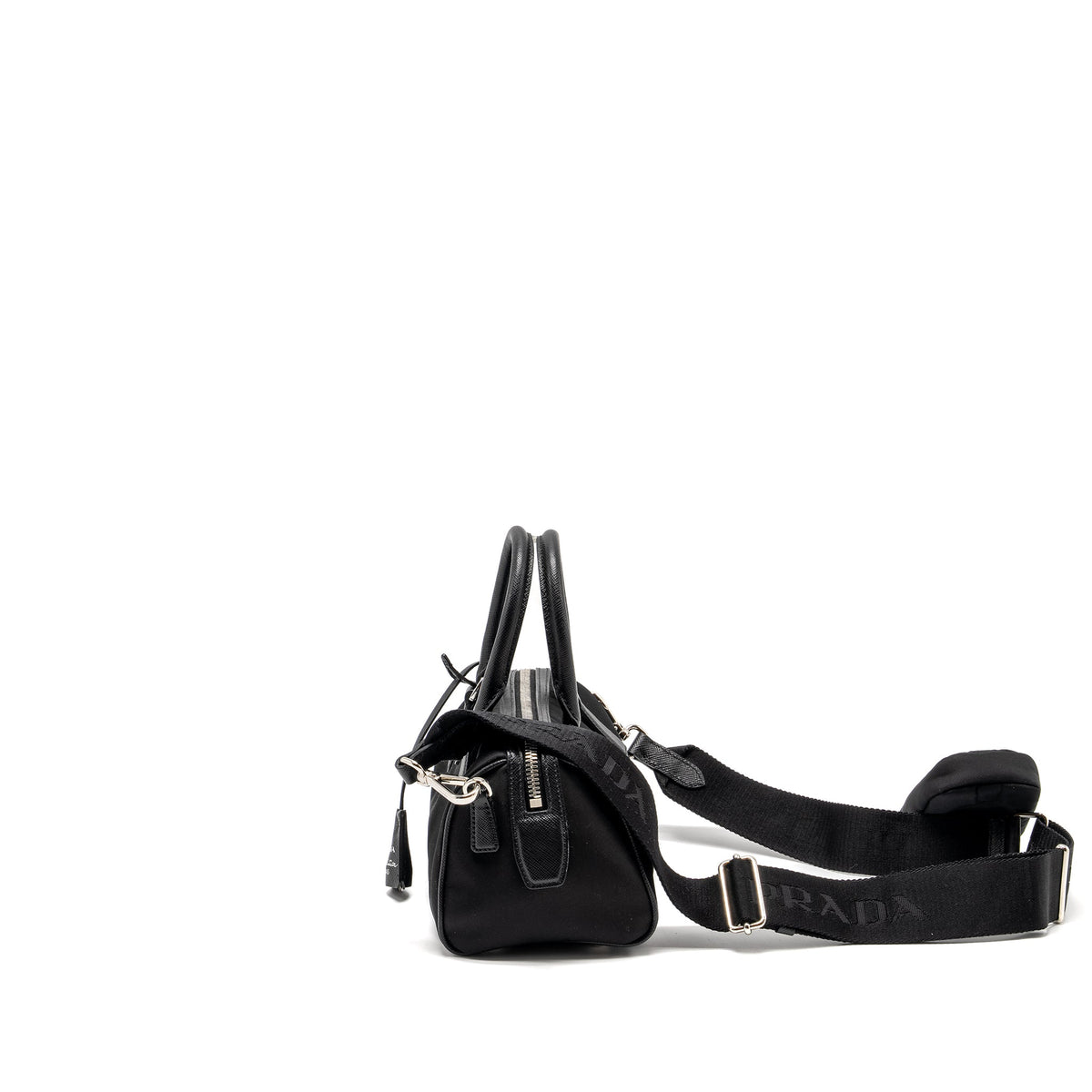 prada-top-handle-re-edition-2005-nylon-bag-black-shw