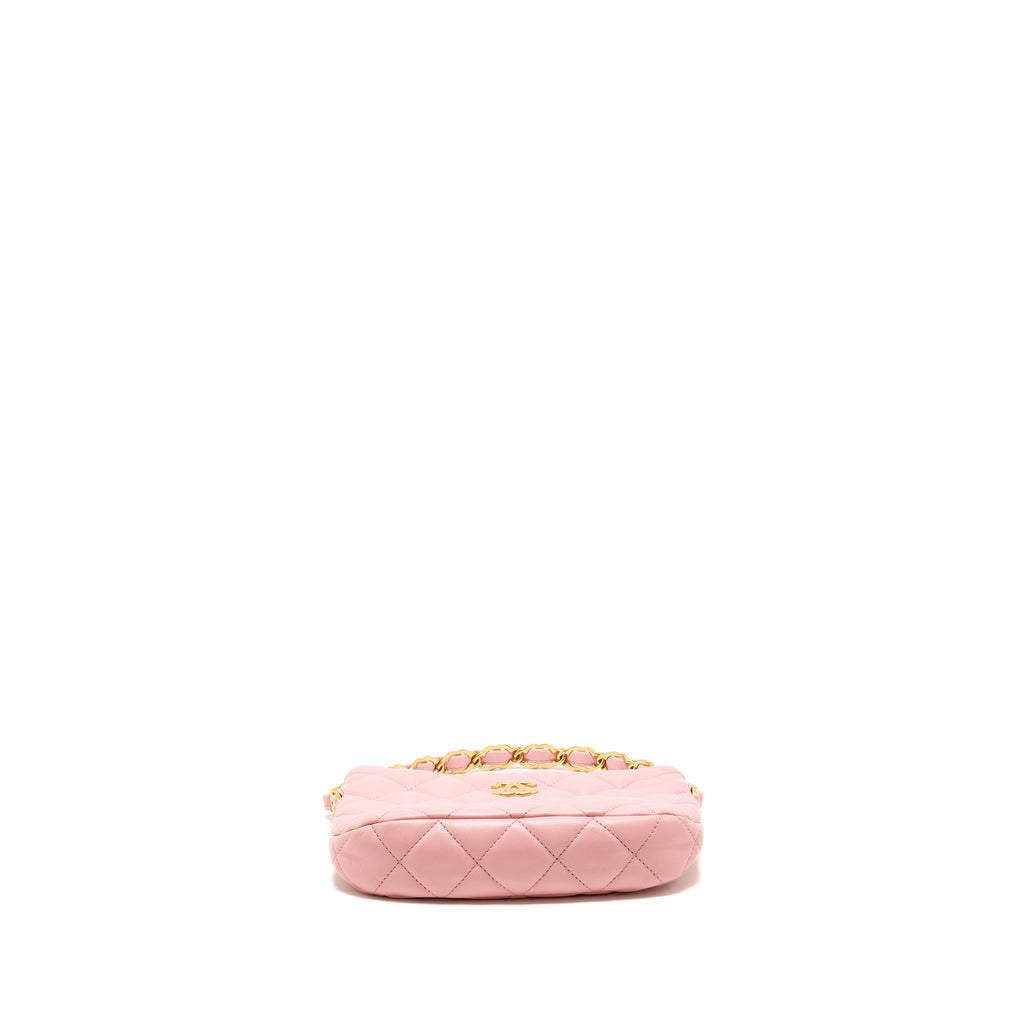 chanel-22k-hobo-shoulder-bag-with-logo-chain-lambskin-pink-ghw-microchip