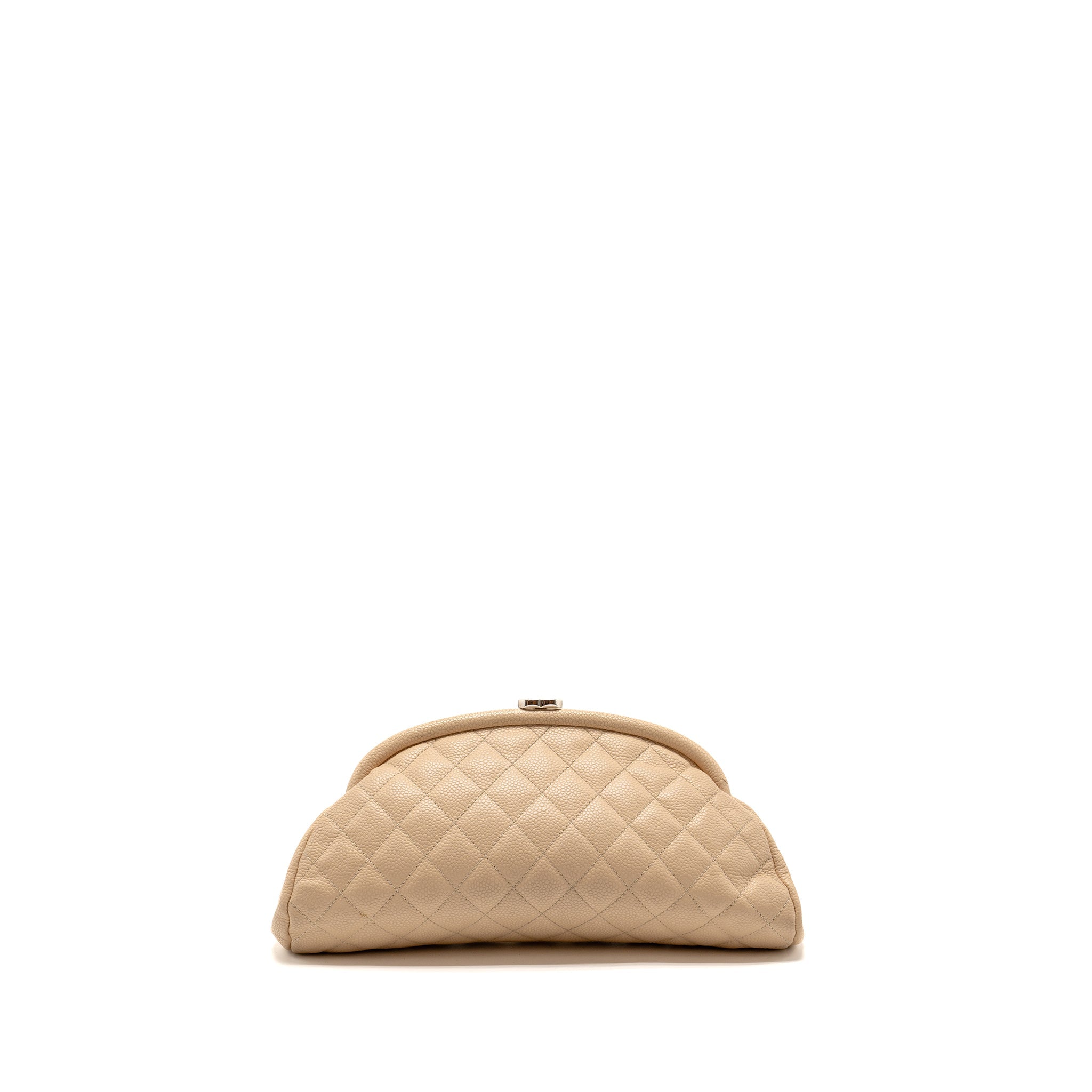 chanel-timeless-kisslock-clutch-caviar-beige-shw