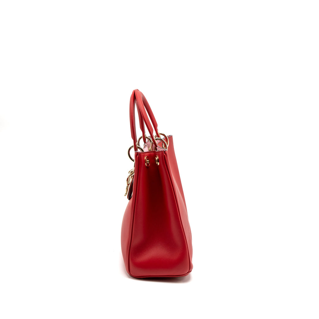 dior-diorissimo-bag-calfskin-red-pink-lghw