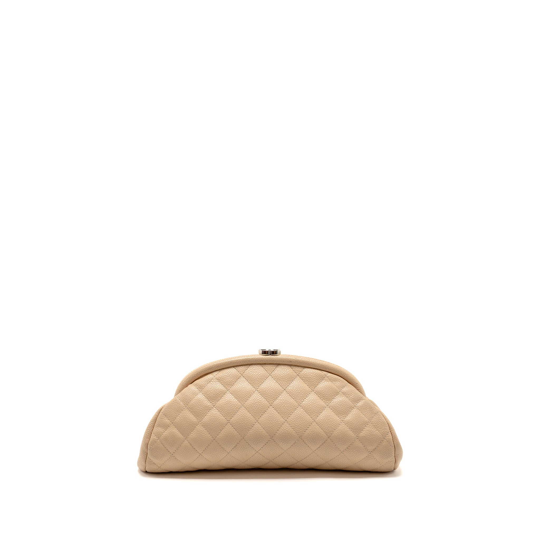 chanel-timeless-kisslock-clutch-caviar-beige-shw