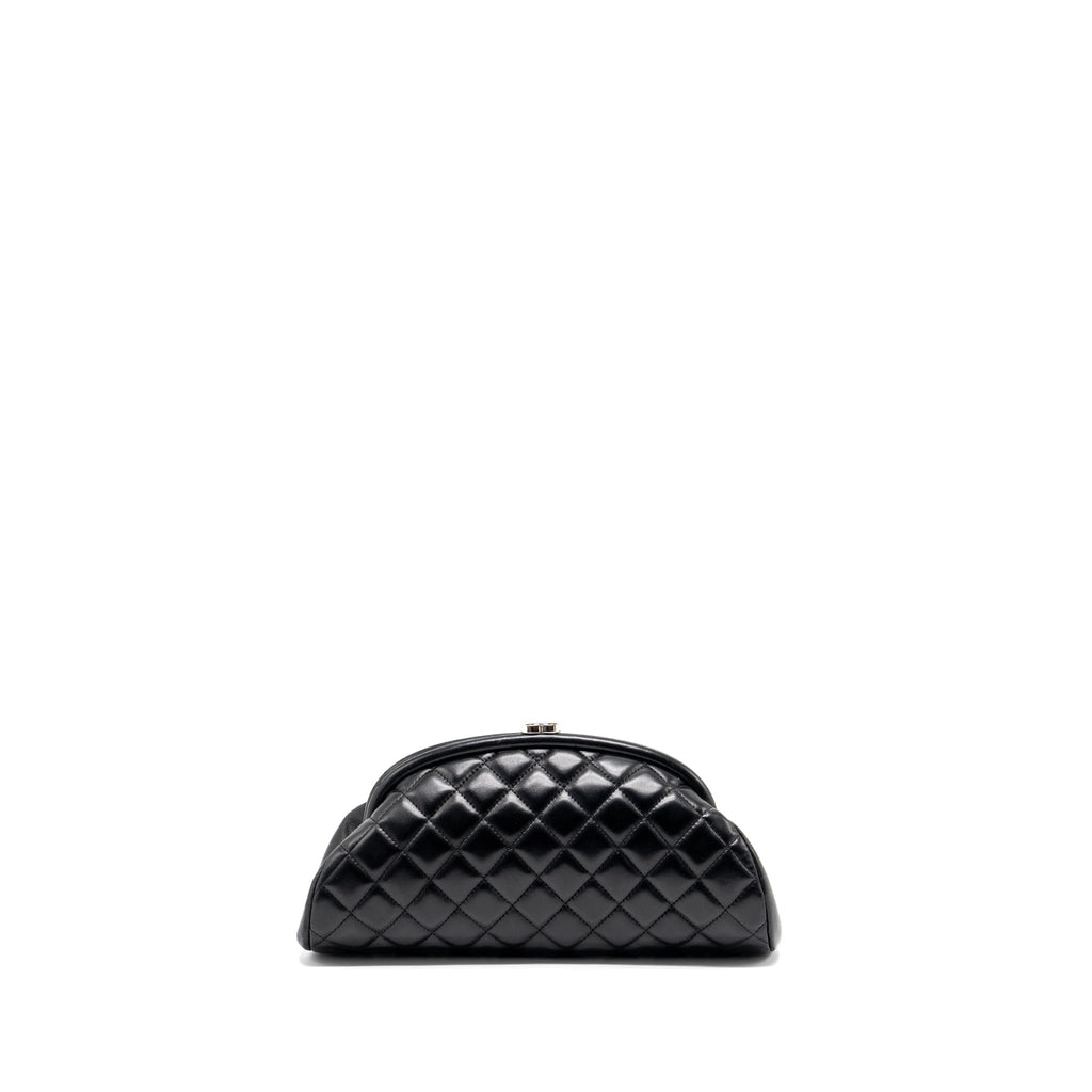 chanel-timeless-clutch-lambskin-black-shw