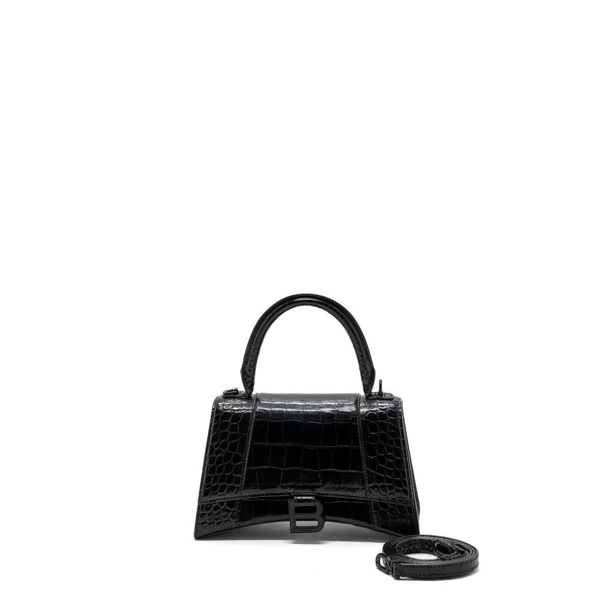balenciaga-hourglass-s-croc-embossed-calfskin-so-black