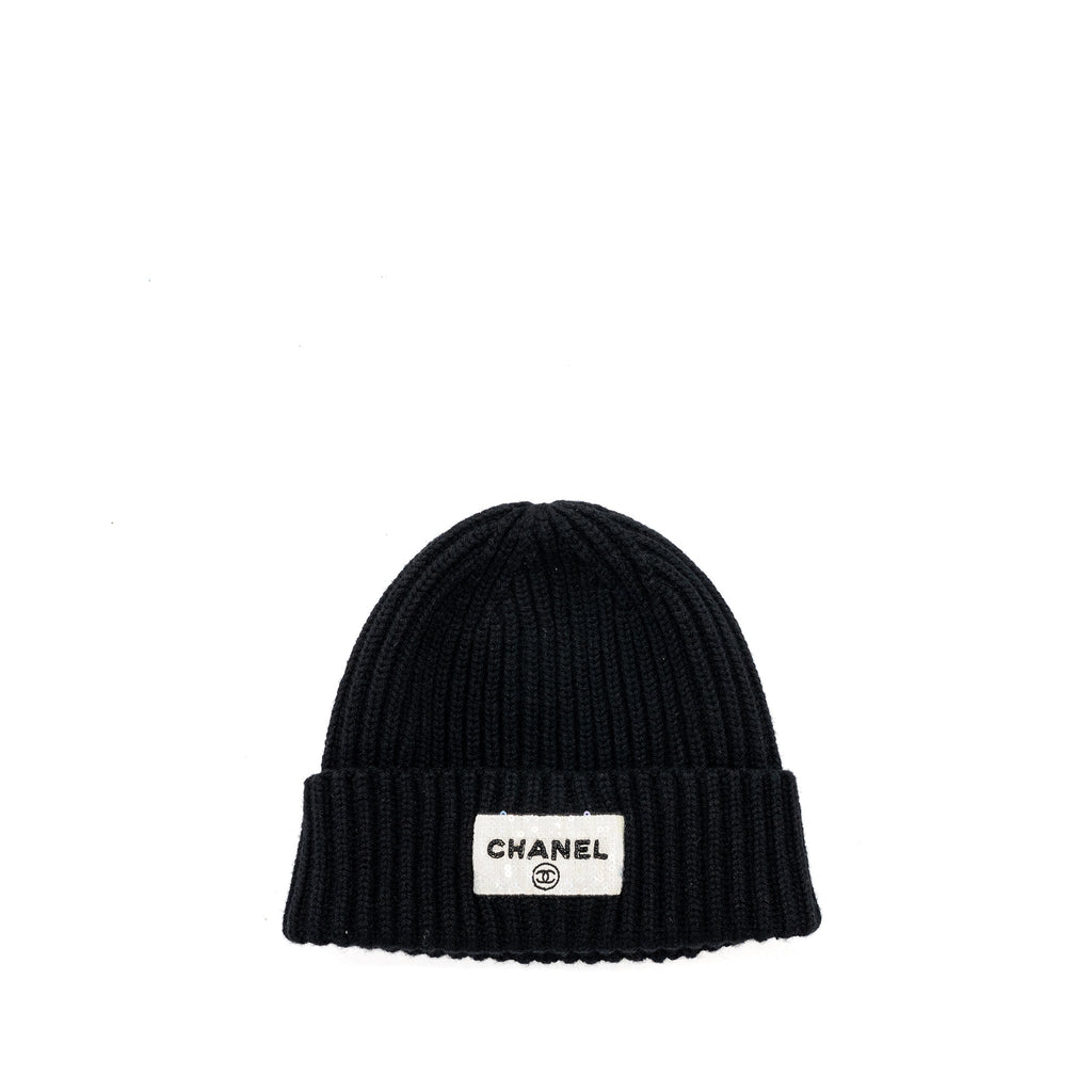chanel-beanie-hat-cashmere-black