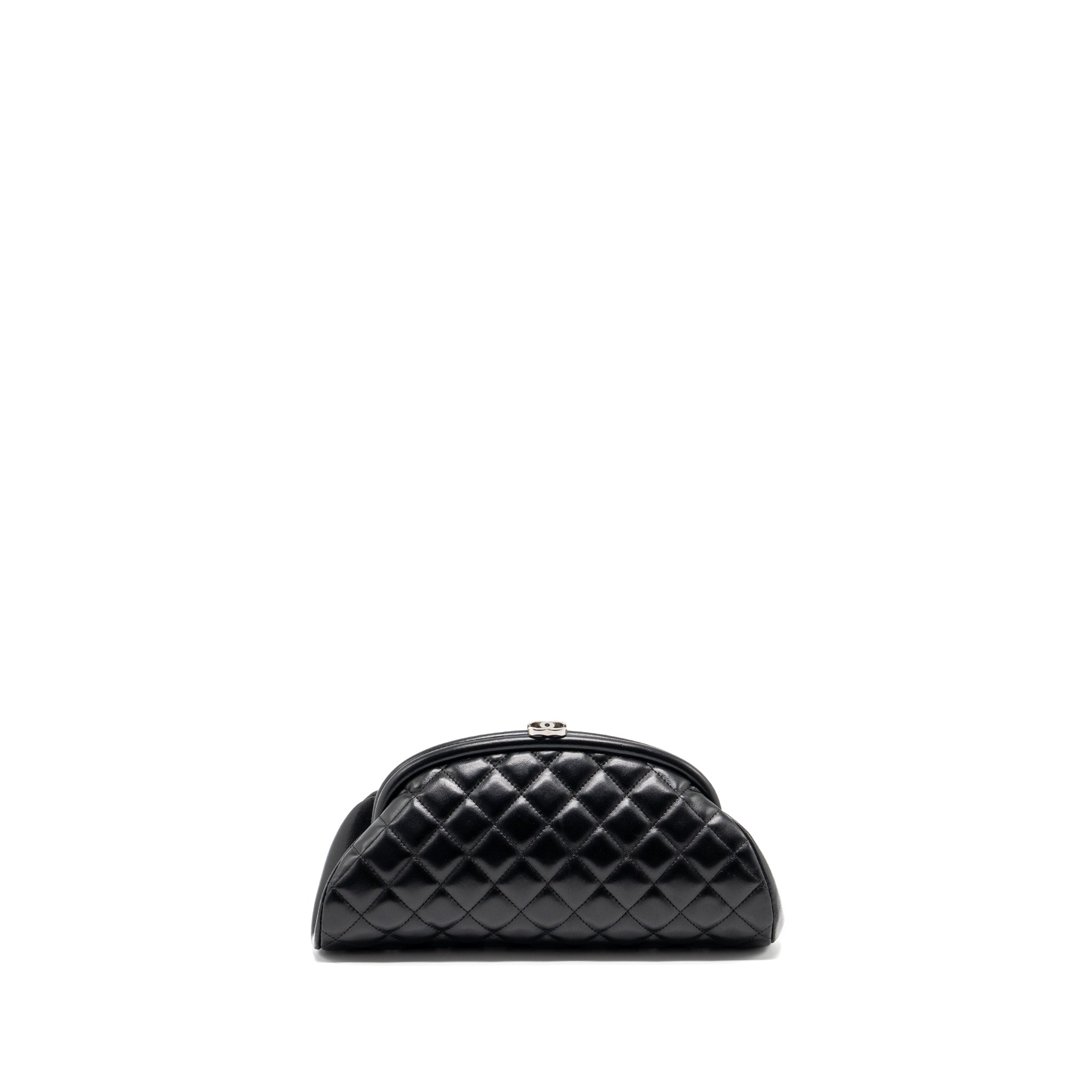 chanel-timeless-clutch-lambskin-black-shw