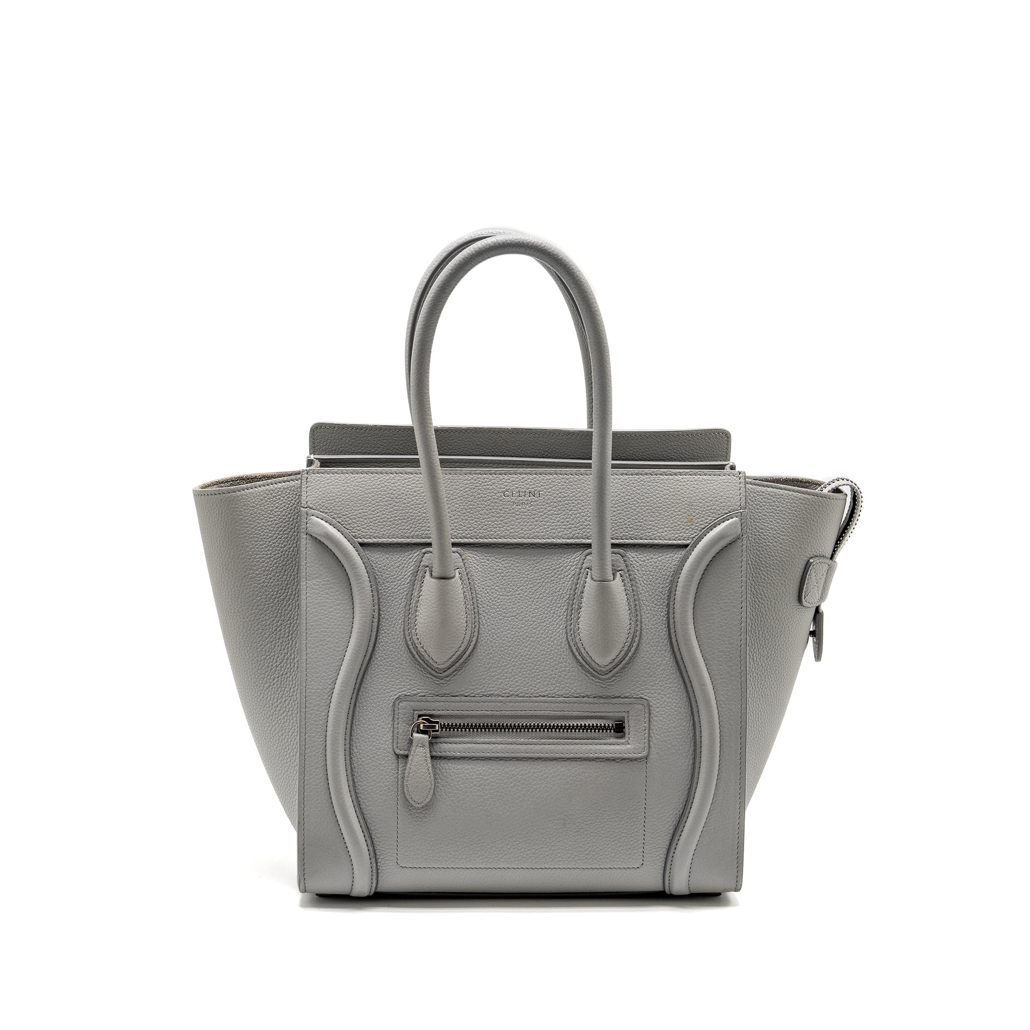 celine-micro-luggage-bag-calfskin-light-grey-shw