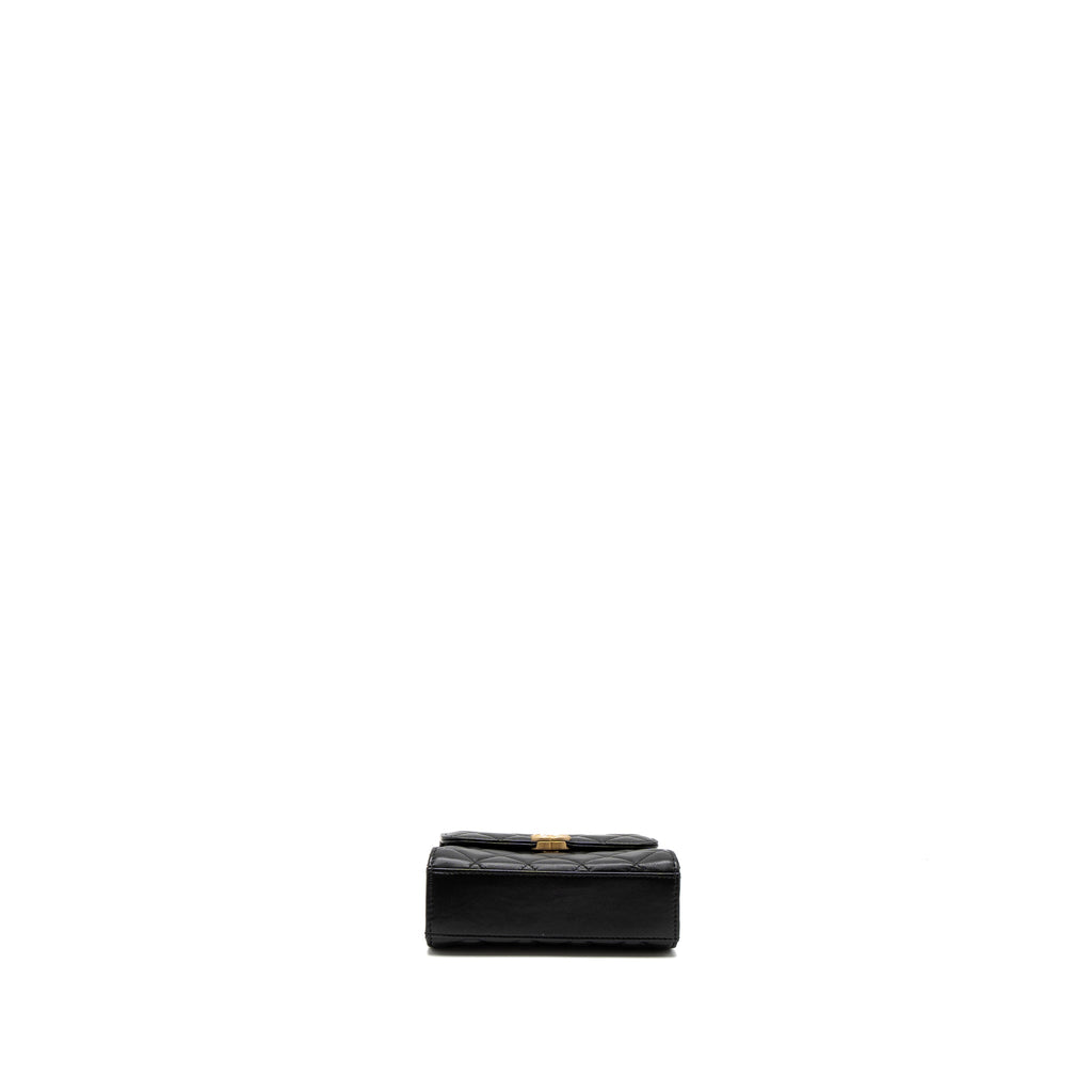 chanel-22b-flap-bag-enamel-top-handle-lambskin-black-brushed-ghw-microchip