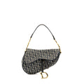 dior-vintage-saddle-bag-canvas-leather-blue-multicolour-ghw