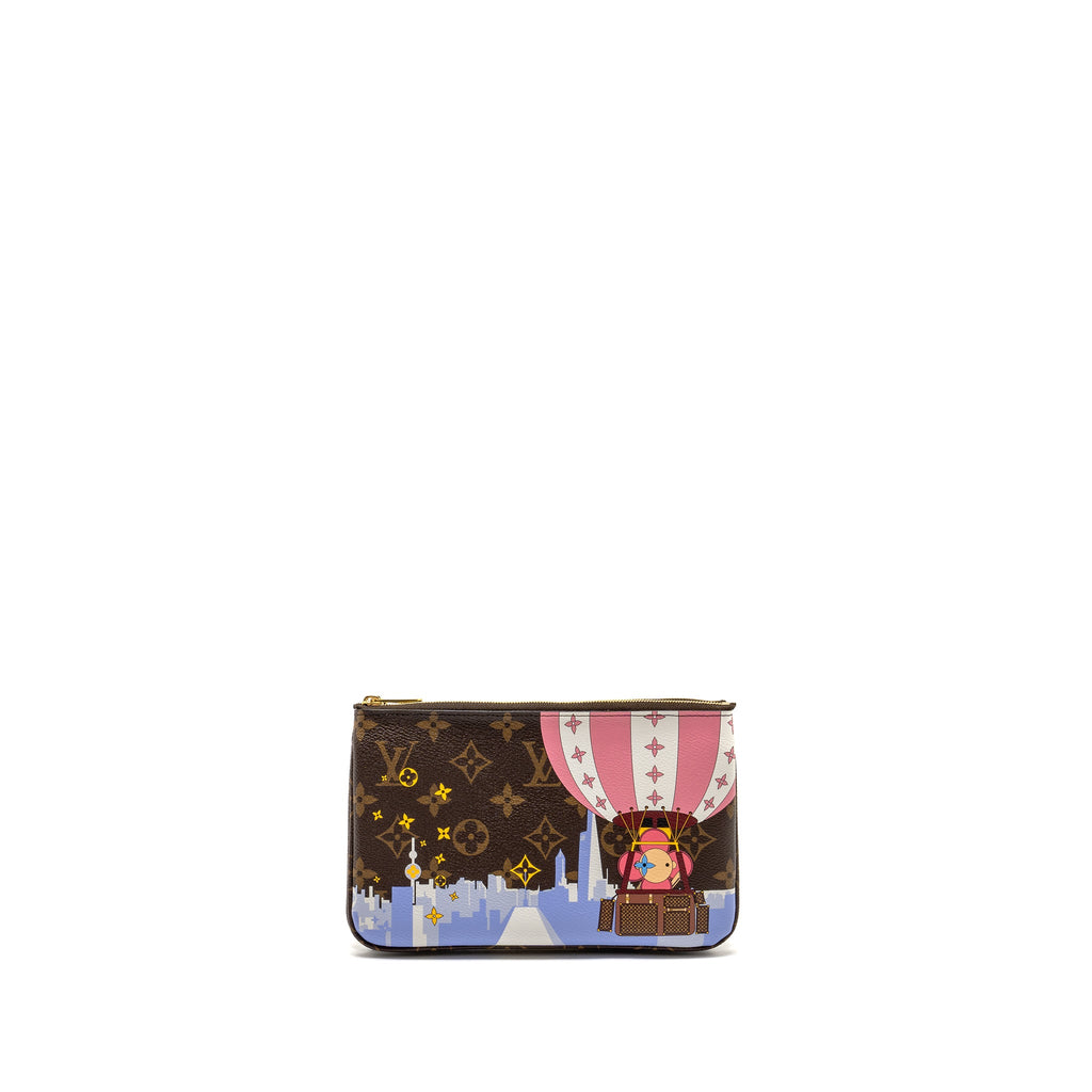 louis-vuitton-double-zip-clutch-with-chain-vivien-holiday-printed-monogram-canvas-ghw