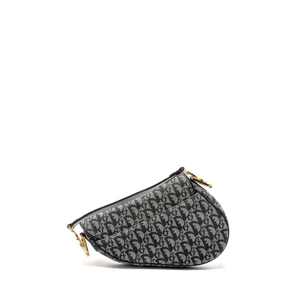 dior-vintage-saddle-bag-canvas-leather-blue-multicolour-ghw