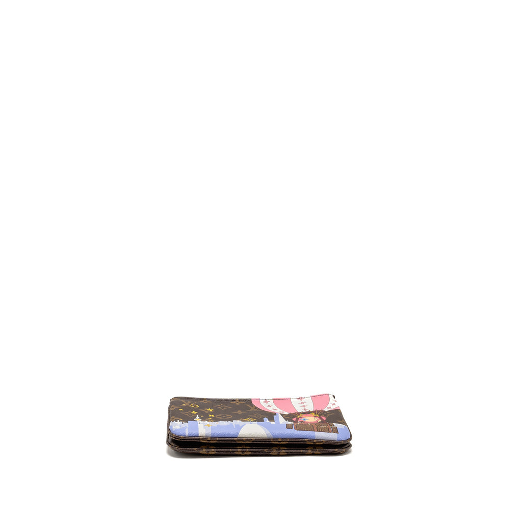 louis-vuitton-double-zip-clutch-with-chain-vivien-holiday-printed-monogram-canvas-ghw