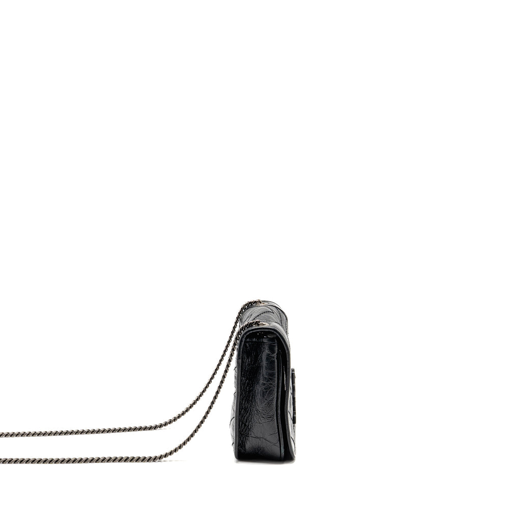 saint-laurent-ysl-niki-chain-wallet-crinkled-calfskin-black-shw