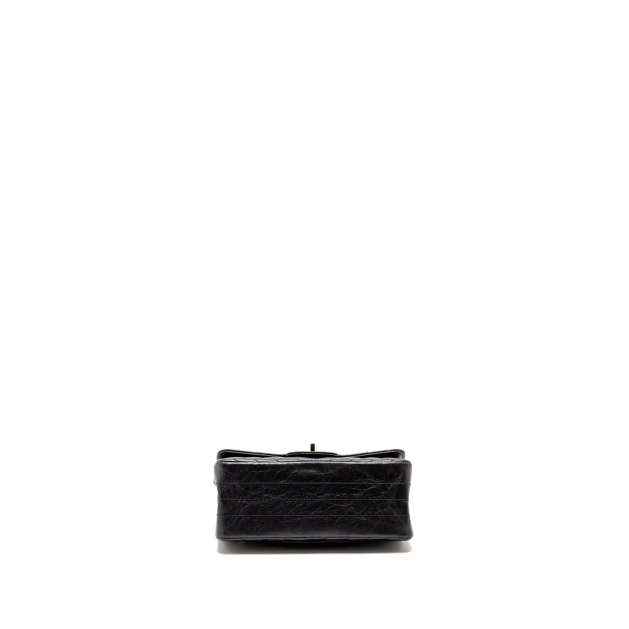 chanel-mini-2-55-reissue-chevron-calfskin-so-black-copy