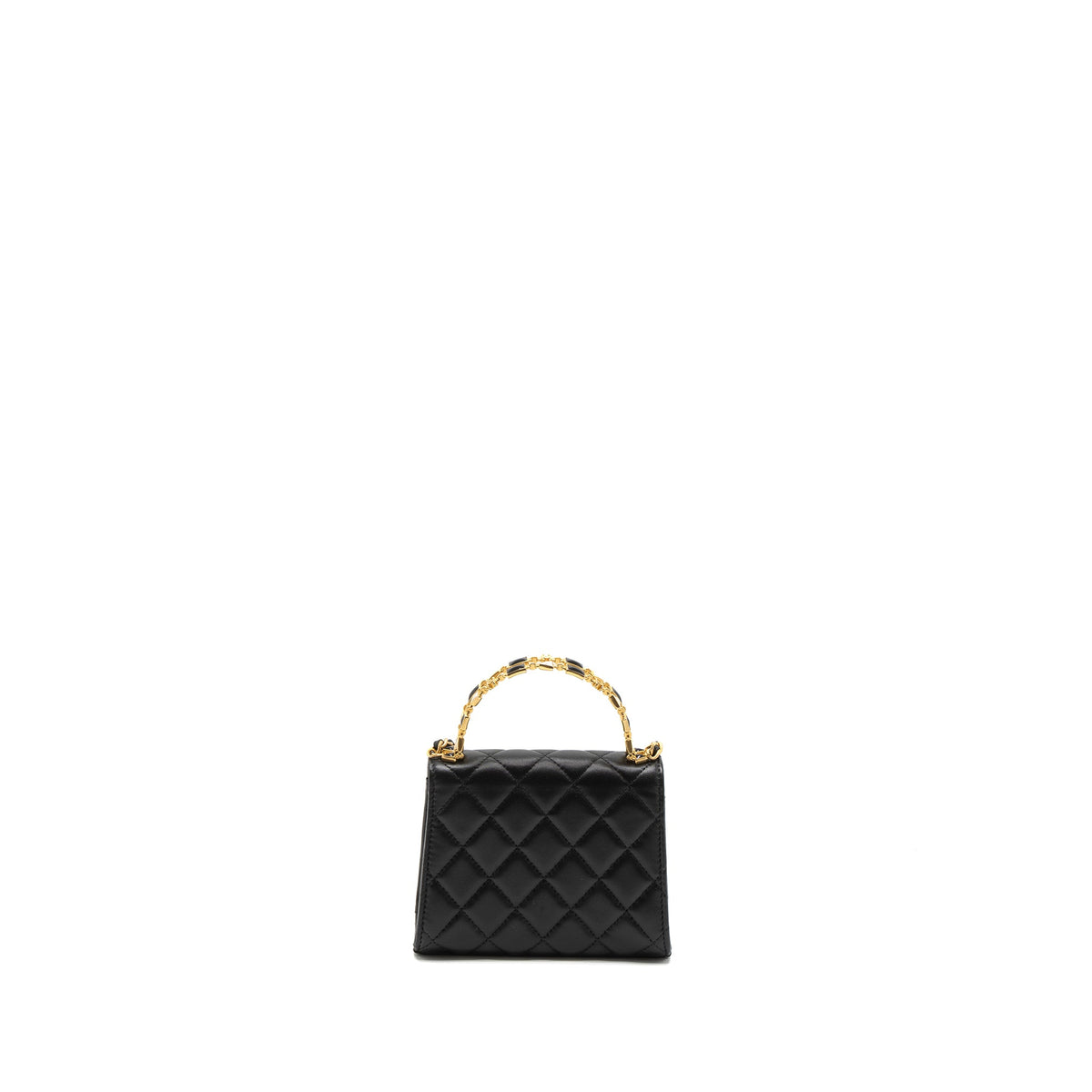 chanel-22b-flap-bag-enamel-top-handle-lambskin-black-brushed-ghw-microchip