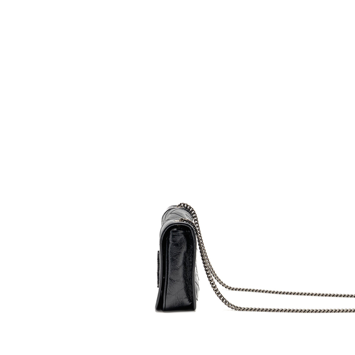 saint-laurent-ysl-niki-chain-wallet-crinkled-calfskin-black-shw