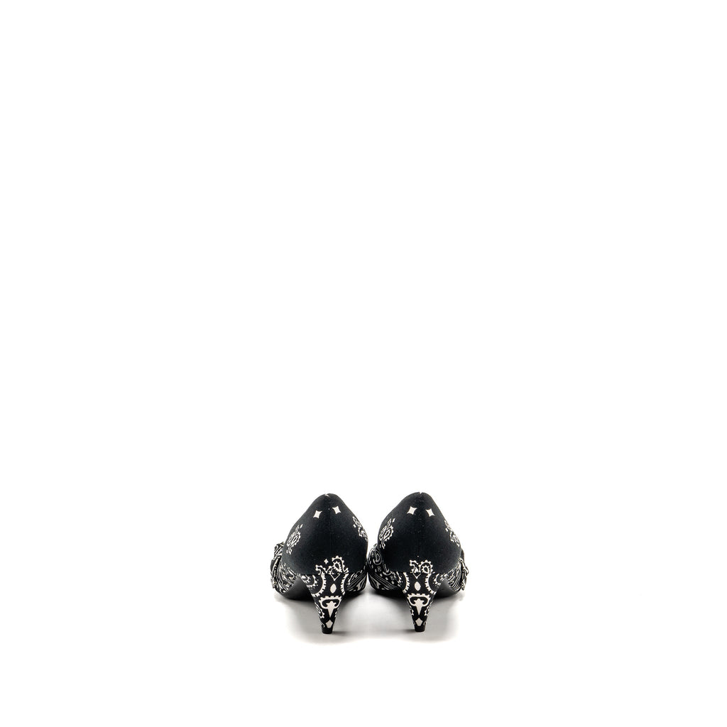saint-laurent-ysl-size-36-5-kitten-heel-pumps-leather-fabric-black-white