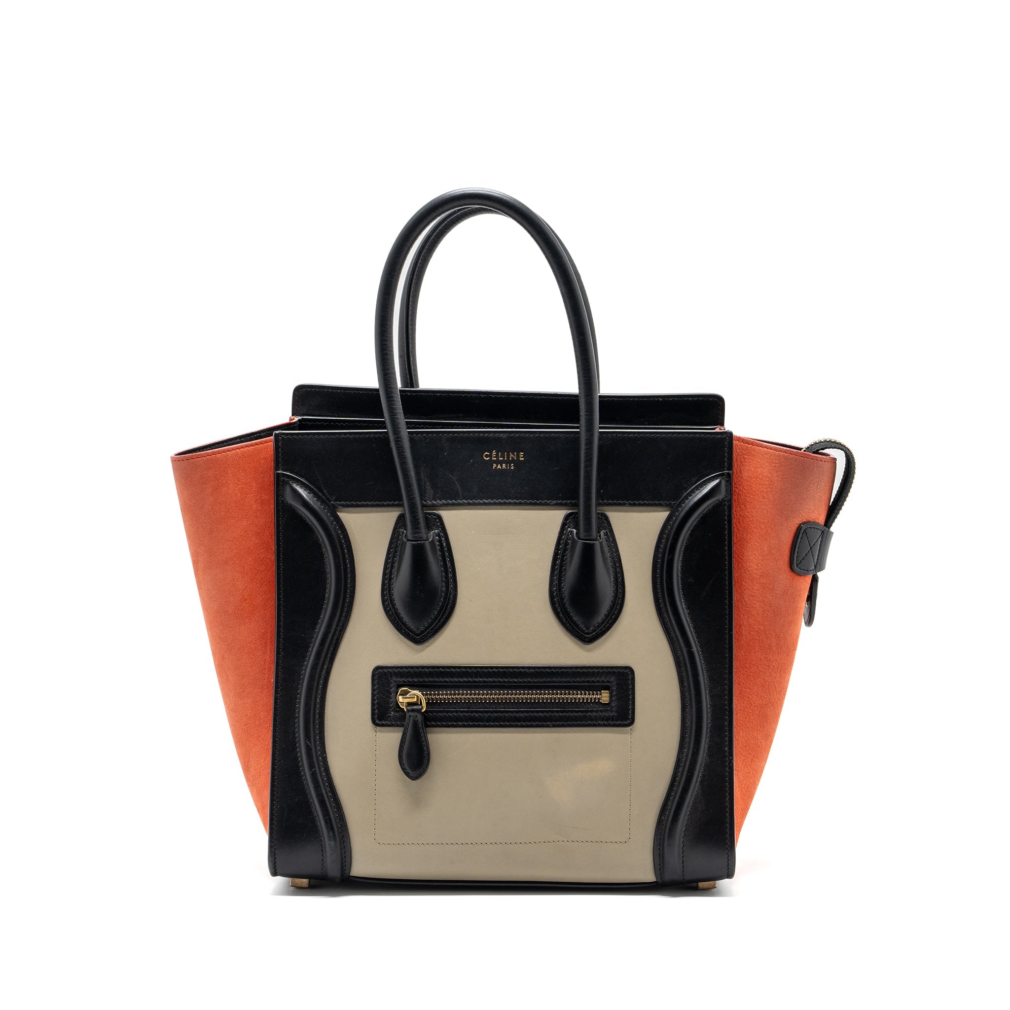 celine-micro-luggage-calfskin-suede-leather-multicolor-ghw