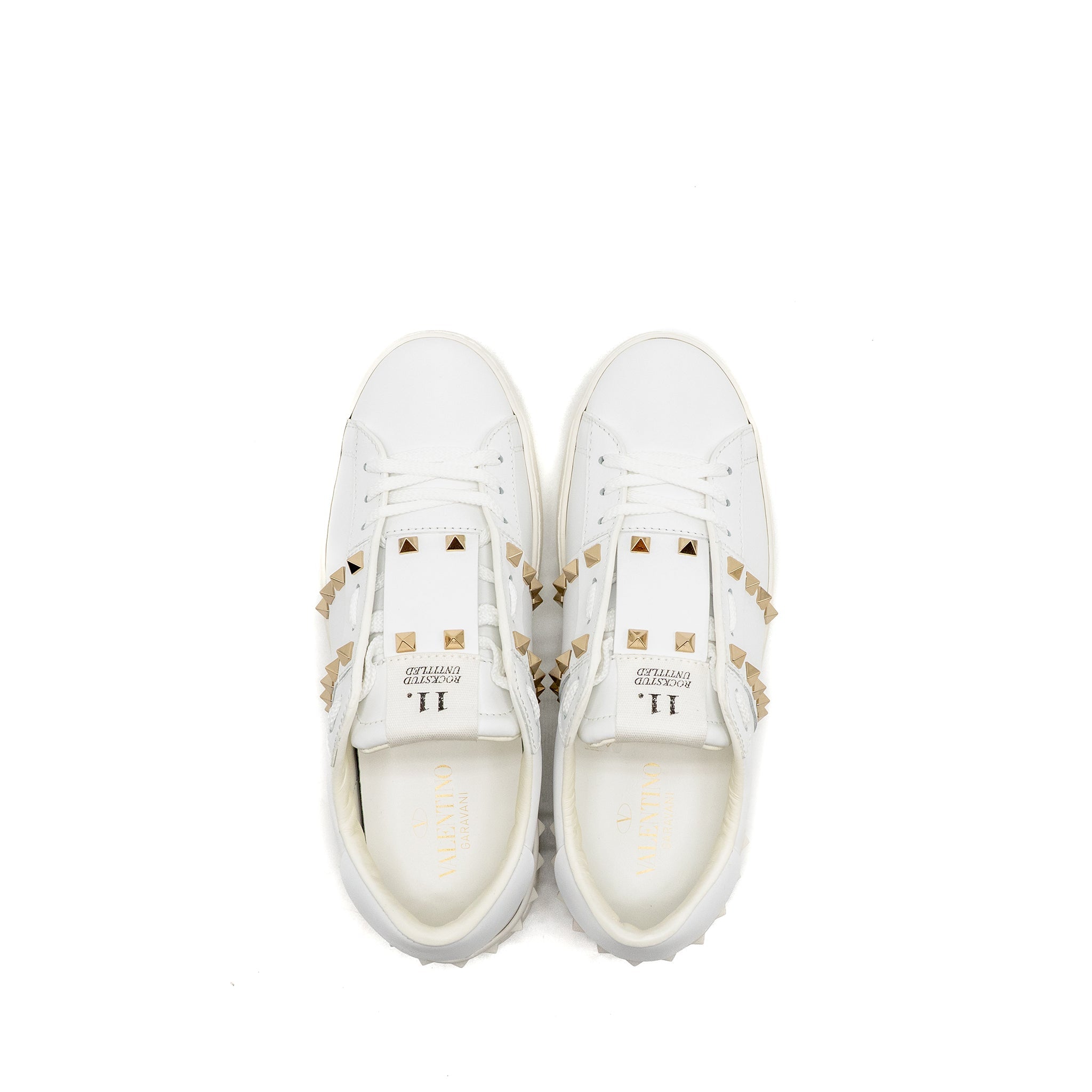 valentino-size-38-5-rockstud-untitled-sneakers-calfskin-white-copy