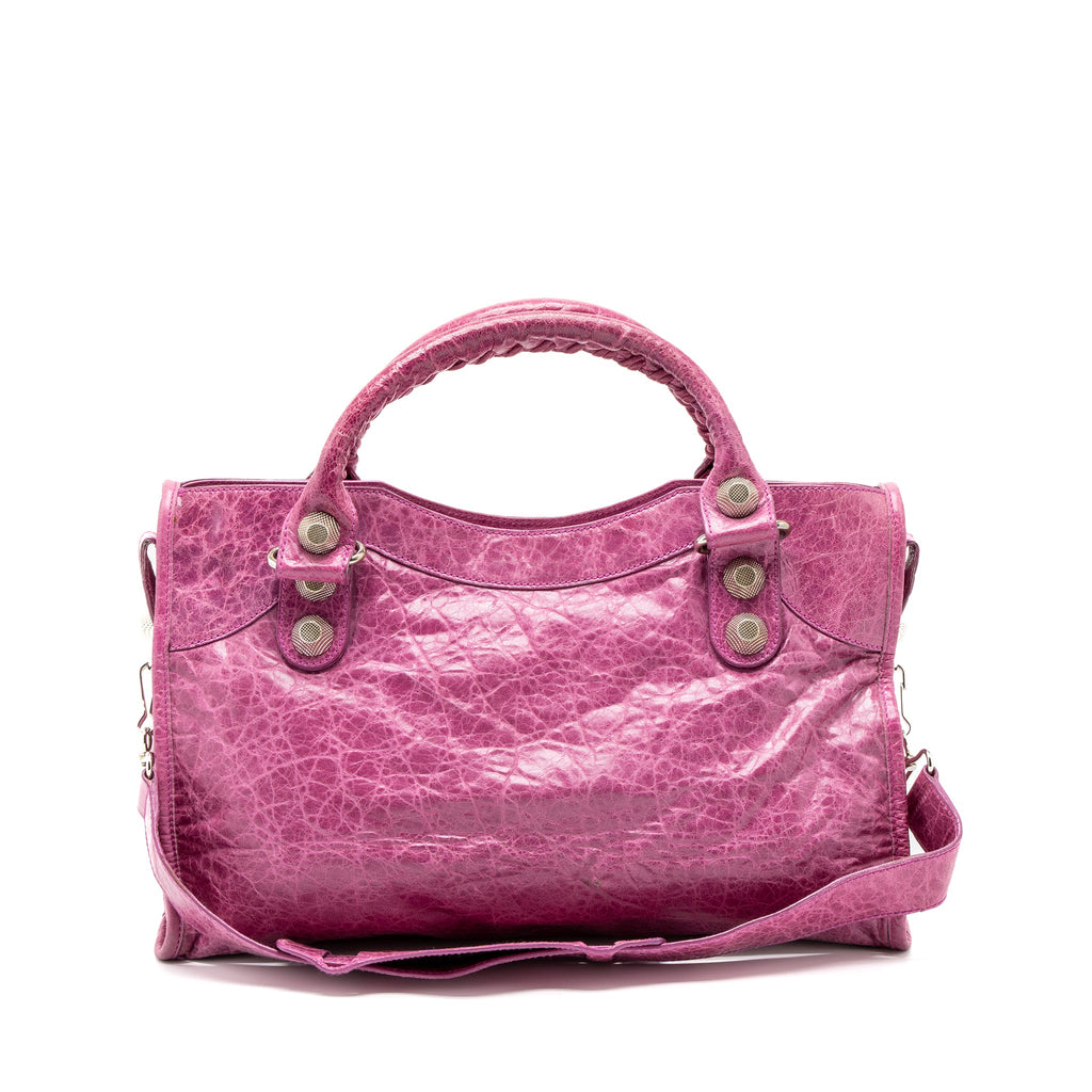 balenciaga-giant-city-bag-pink-shw