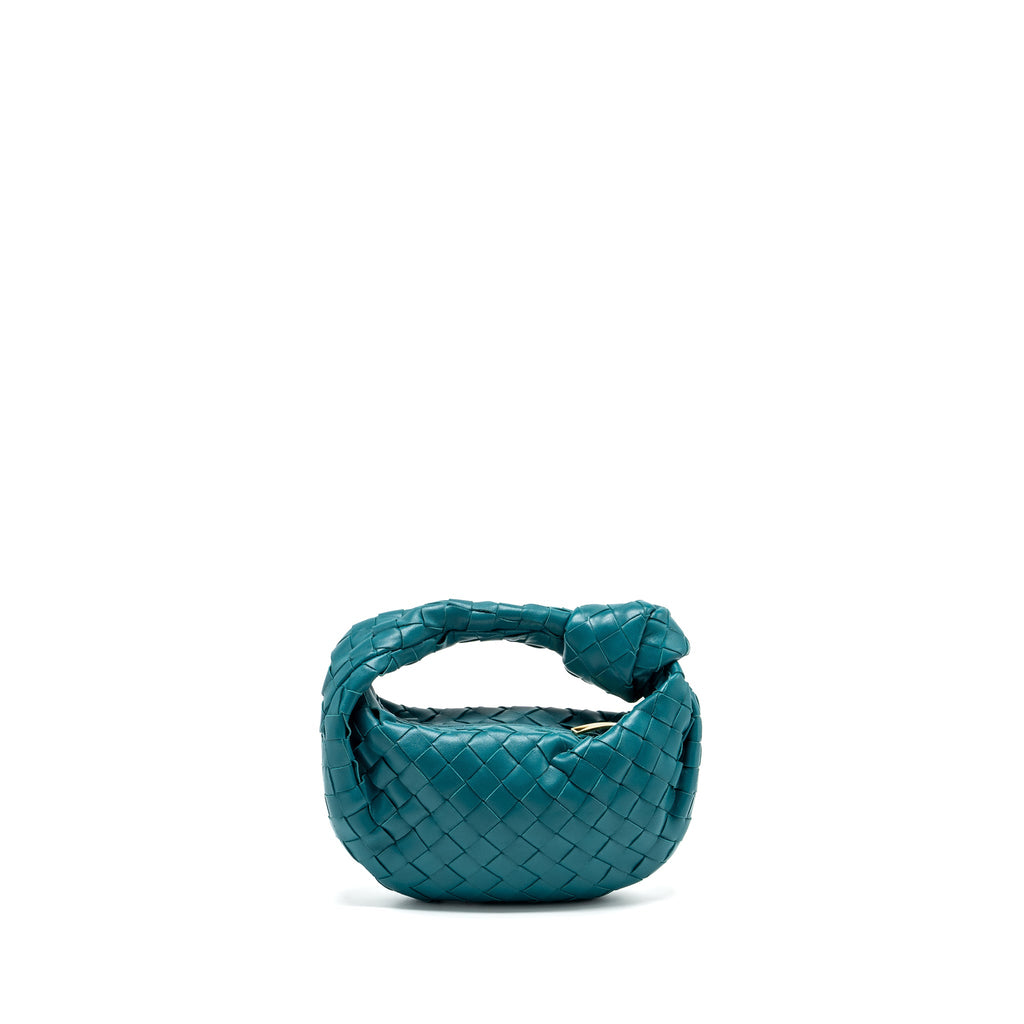 bottega-veneta-mini-jodie-lambskin-green-ghw