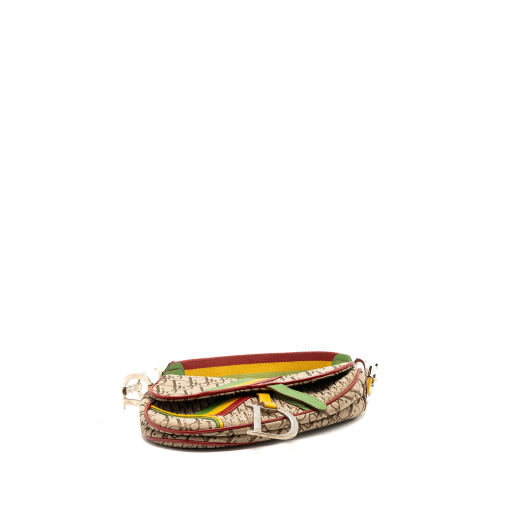 dior-vintage-saddle-bag-canvas-leather-multicolour-shw