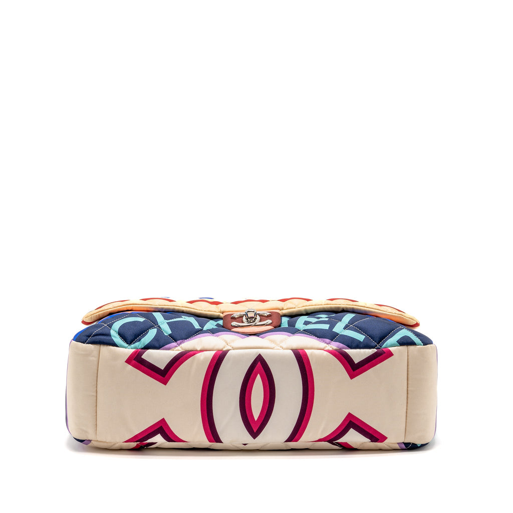 chanel-large-quilted-single-flap-bag-fabric-multicolour-shw-copy