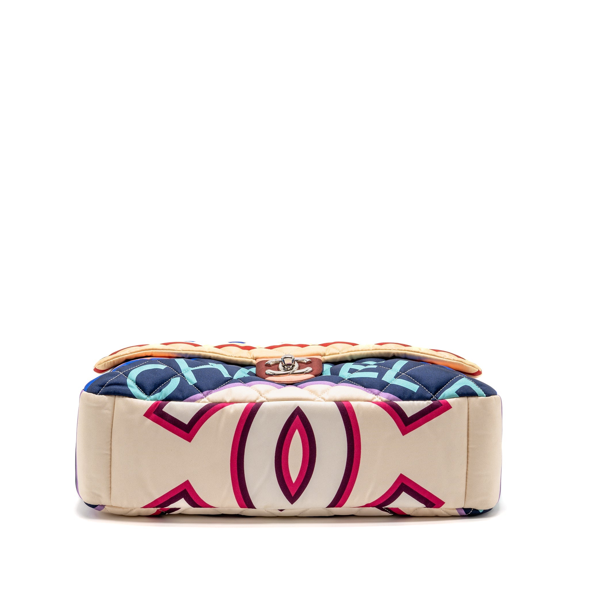 chanel-large-quilted-single-flap-bag-fabric-multicolour-shw-copy