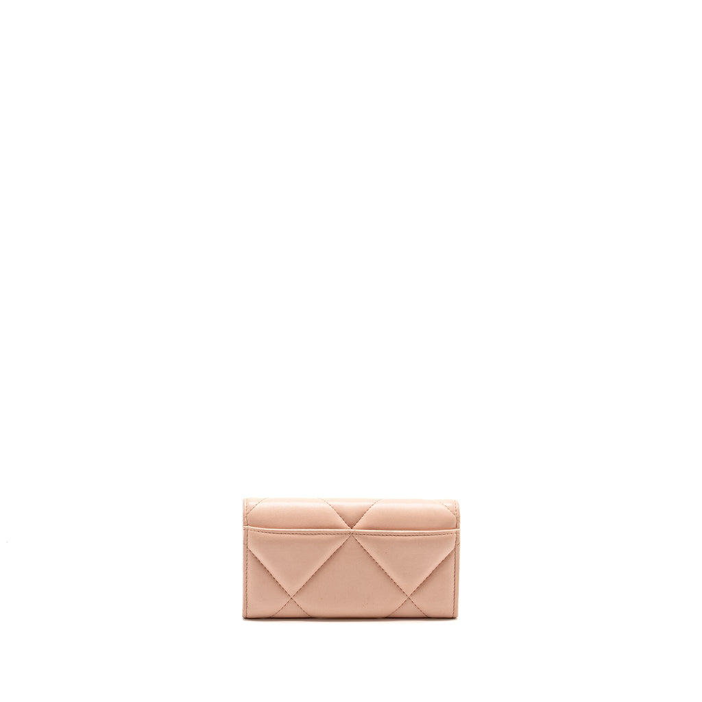 chanel-19-long-flap-wallet-lambskin-pink-ghw-microchip