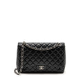chanel-maxi-classic-single-flap-bag-lambskin-black-shw-copy