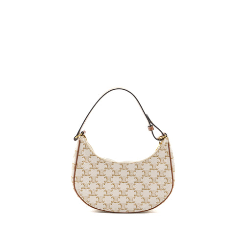 celine-ava-bag-triomphe-canvas-calfskin-white-ghw-1