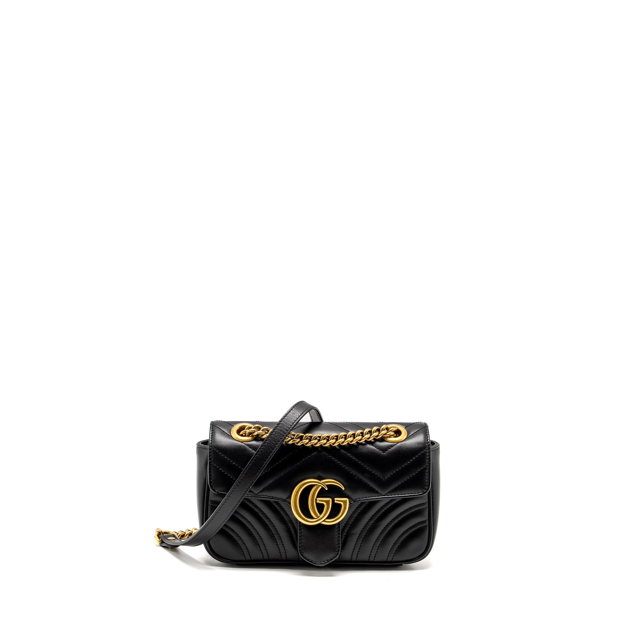 gucci-mini-gg-marmont-shoulder-bag-calfskin-black-ghw-1