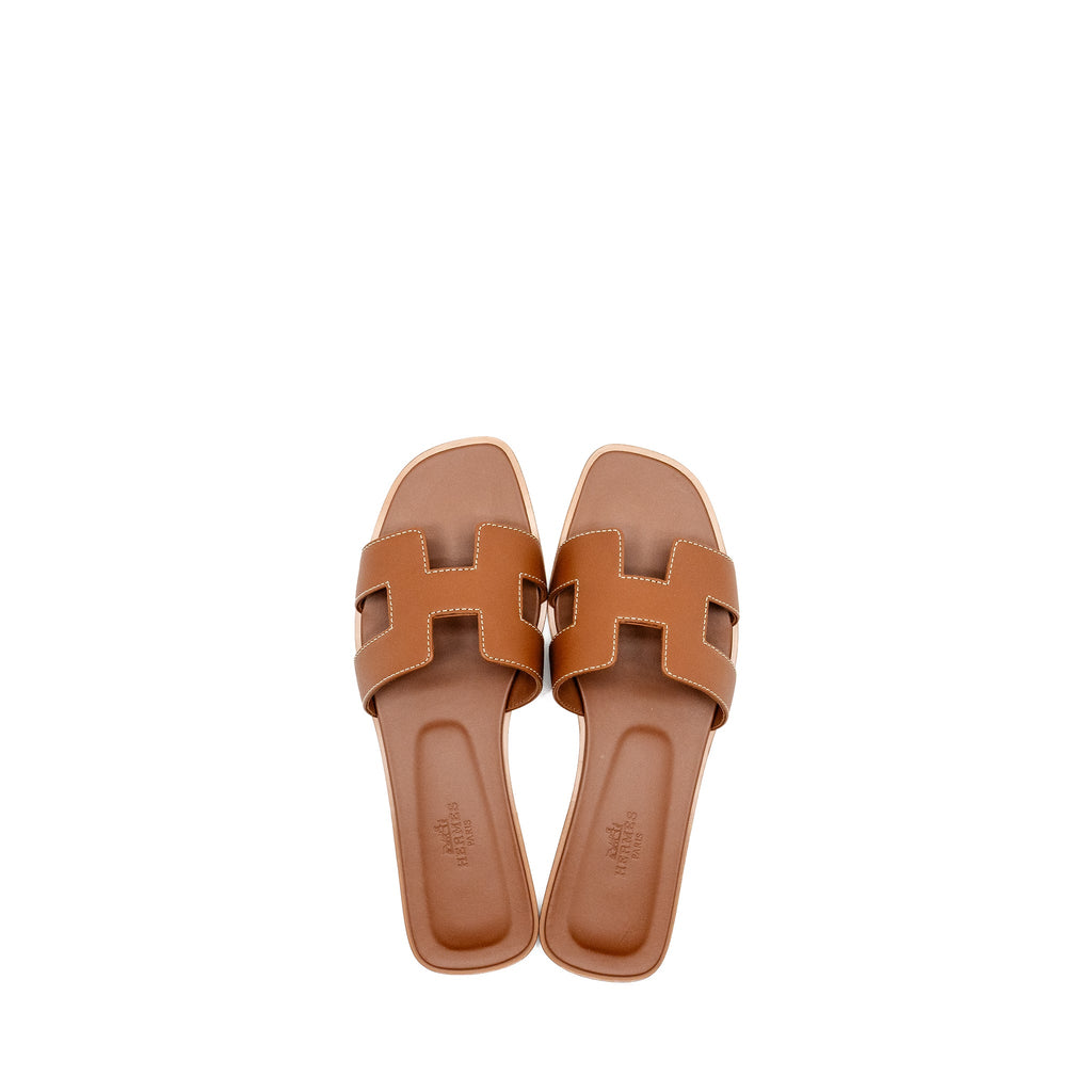 hermes-size-37-5-oran-sandals-calfskin-gold-1