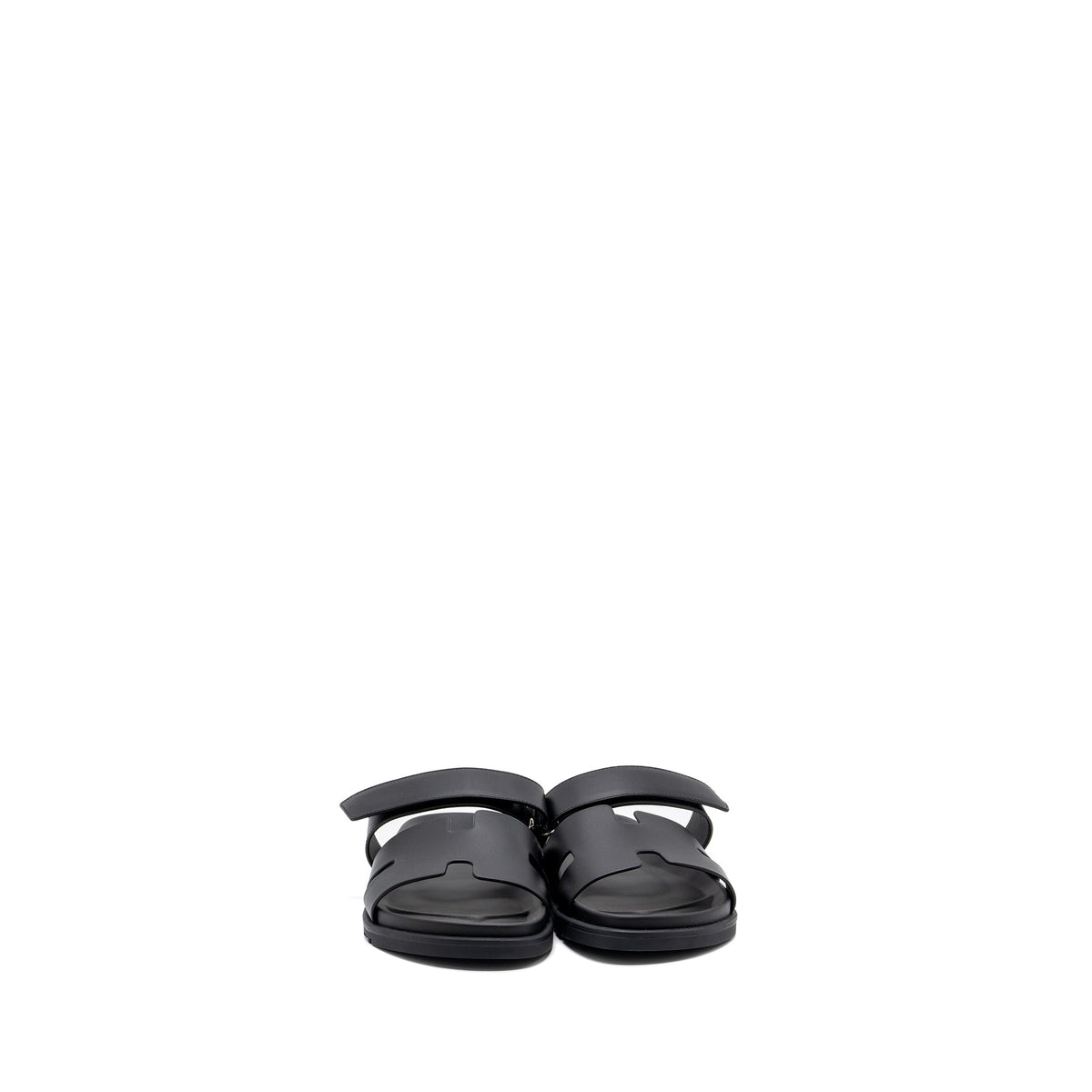 hermes-size-41-chypre-sandals-calfskin-black